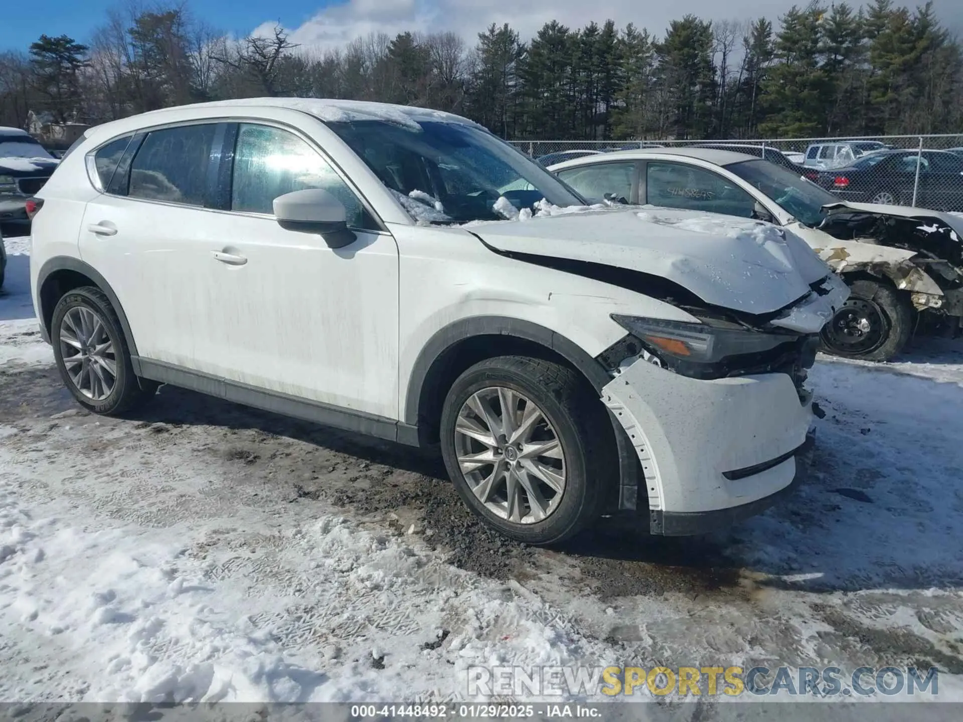 1 Фотография поврежденного автомобиля JM3KFBDM7K0688914 MAZDA CX-5 2019