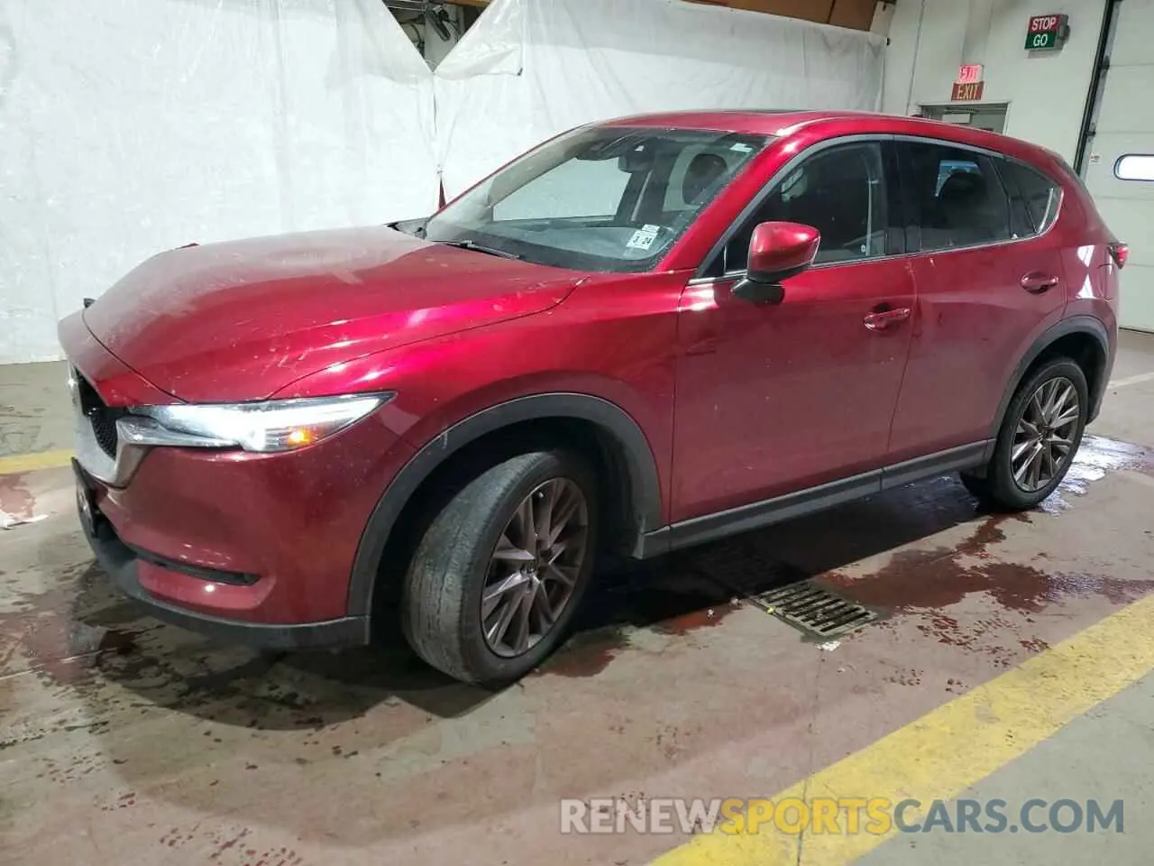 1 Photograph of a damaged car JM3KFBDM7K1574714 MAZDA CX-5 2019