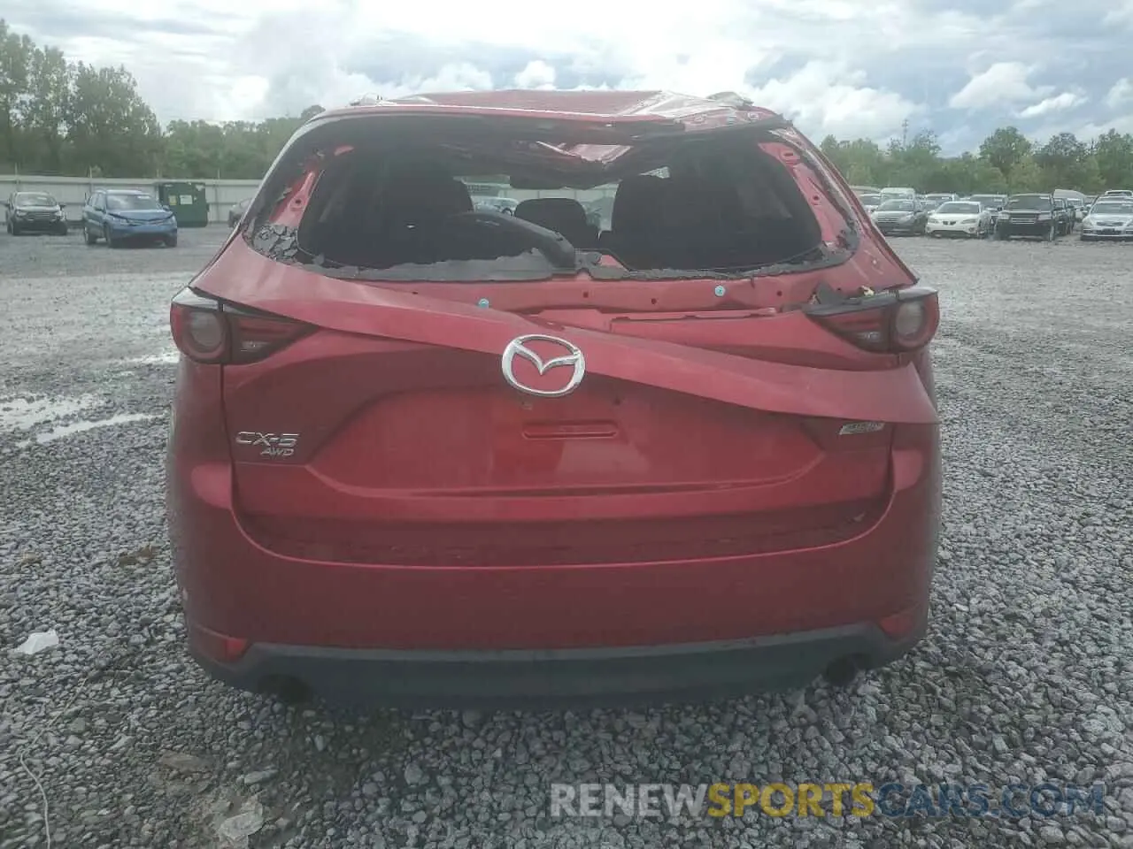 6 Фотография поврежденного автомобиля JM3KFBDY6K0576589 MAZDA CX-5 2019