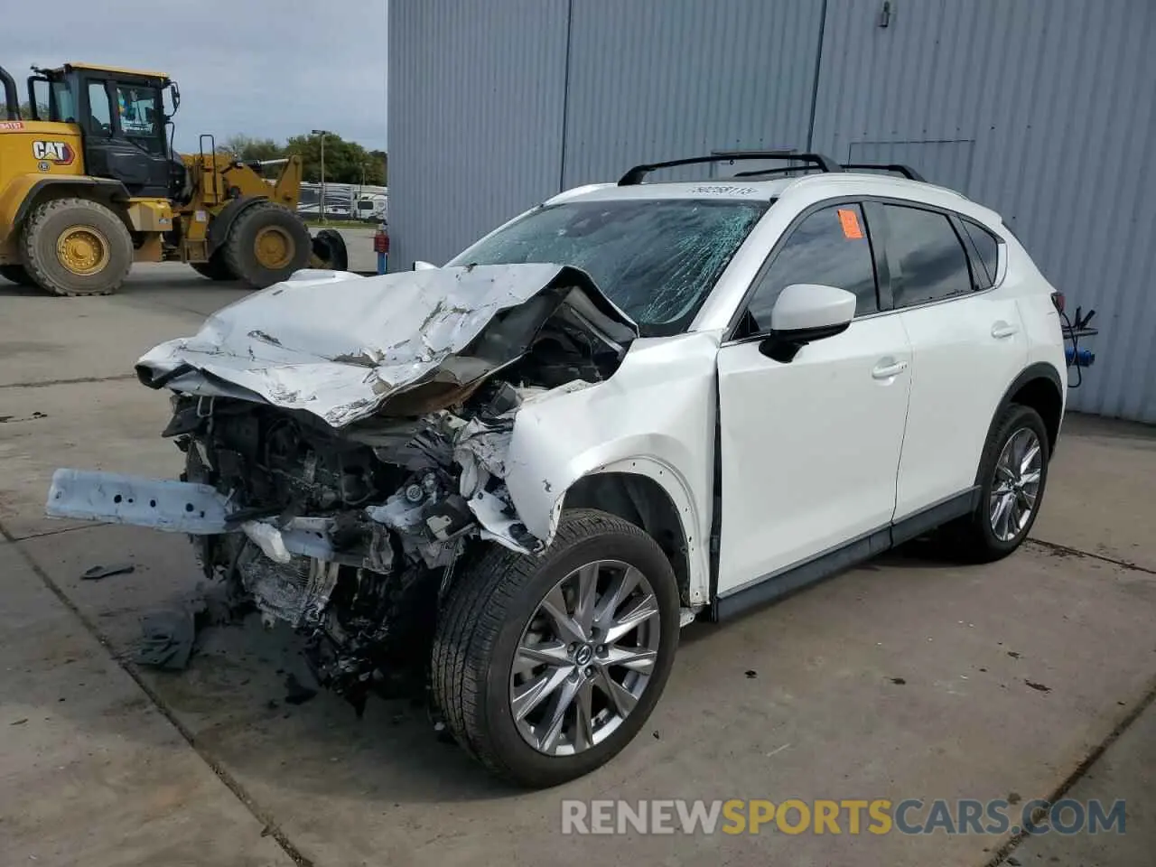 1 Photograph of a damaged car JM3KFBDY7K0543049 MAZDA CX-5 2019