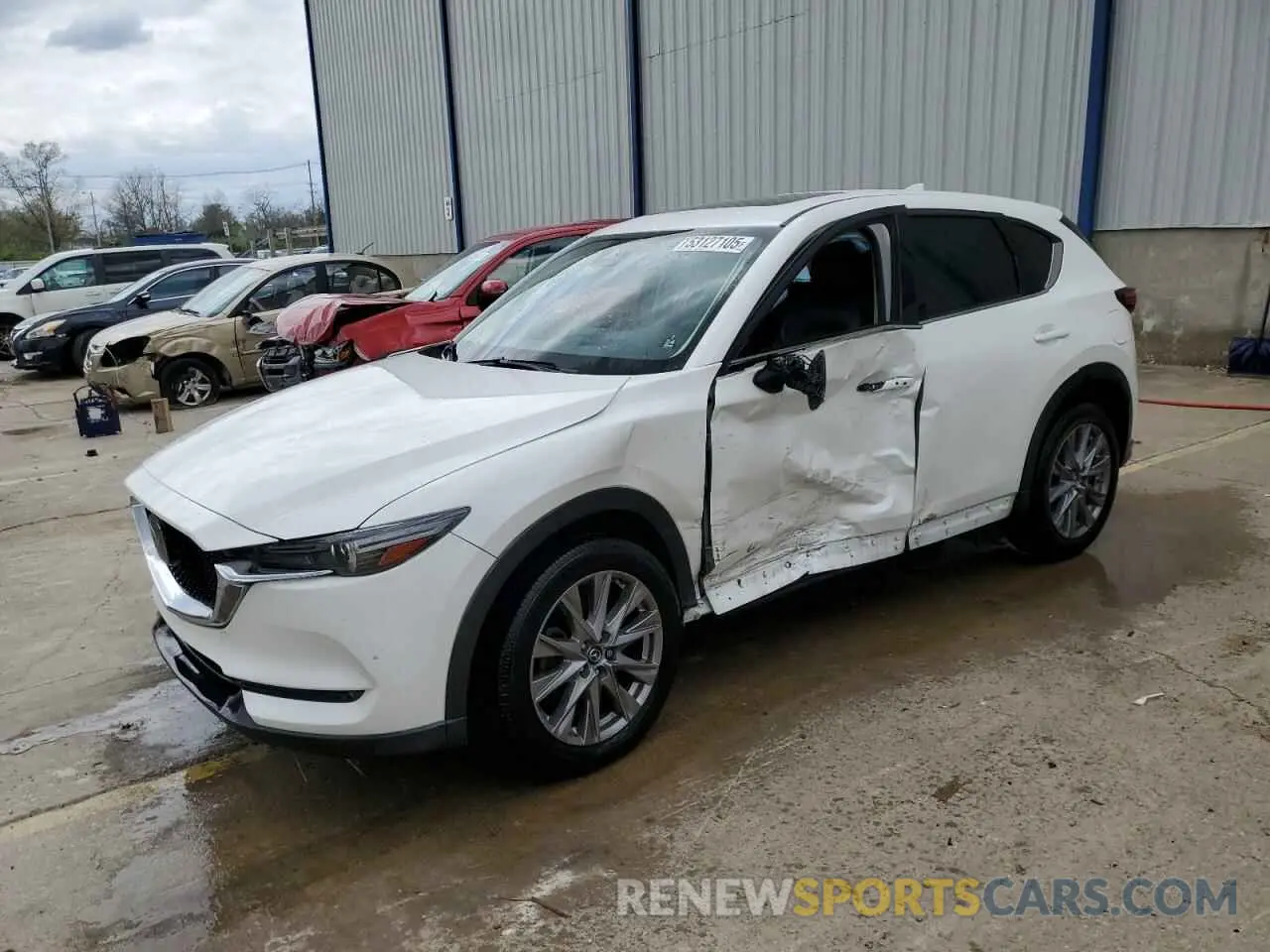 1 Photograph of a damaged car JM3KFBDY8K0622309 MAZDA CX-5 2019
