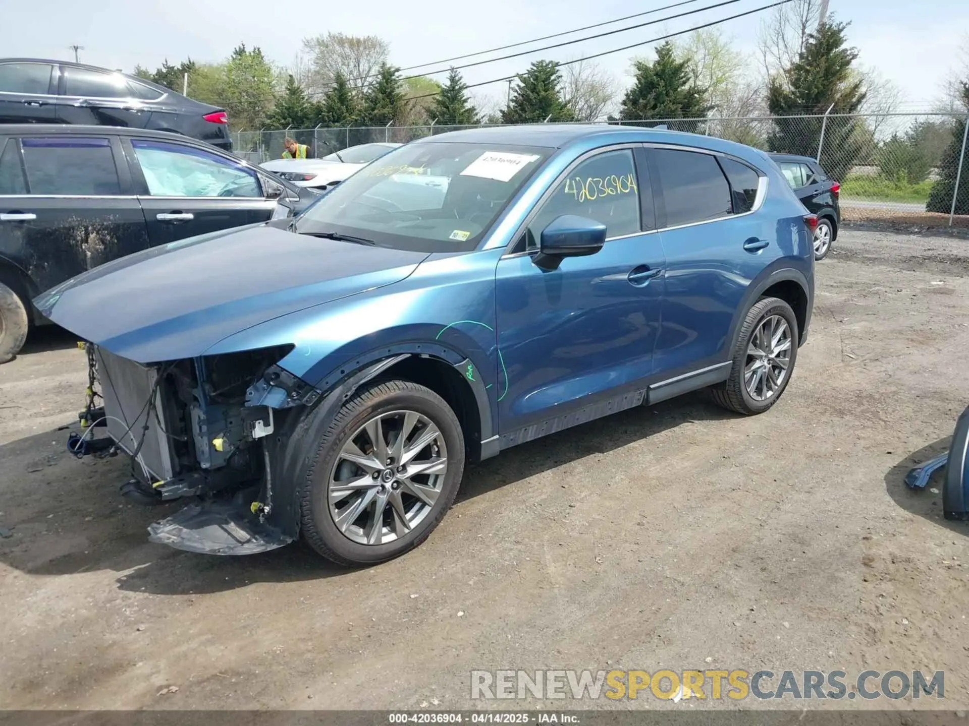 2 Photograph of a damaged car JM3KFBEY1K0512880 MAZDA CX-5 2019