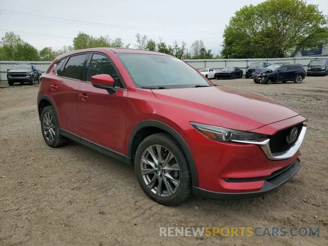 4 Фотография поврежденного автомобиля JM3KFBEY3K0578637 MAZDA CX-5 2019
