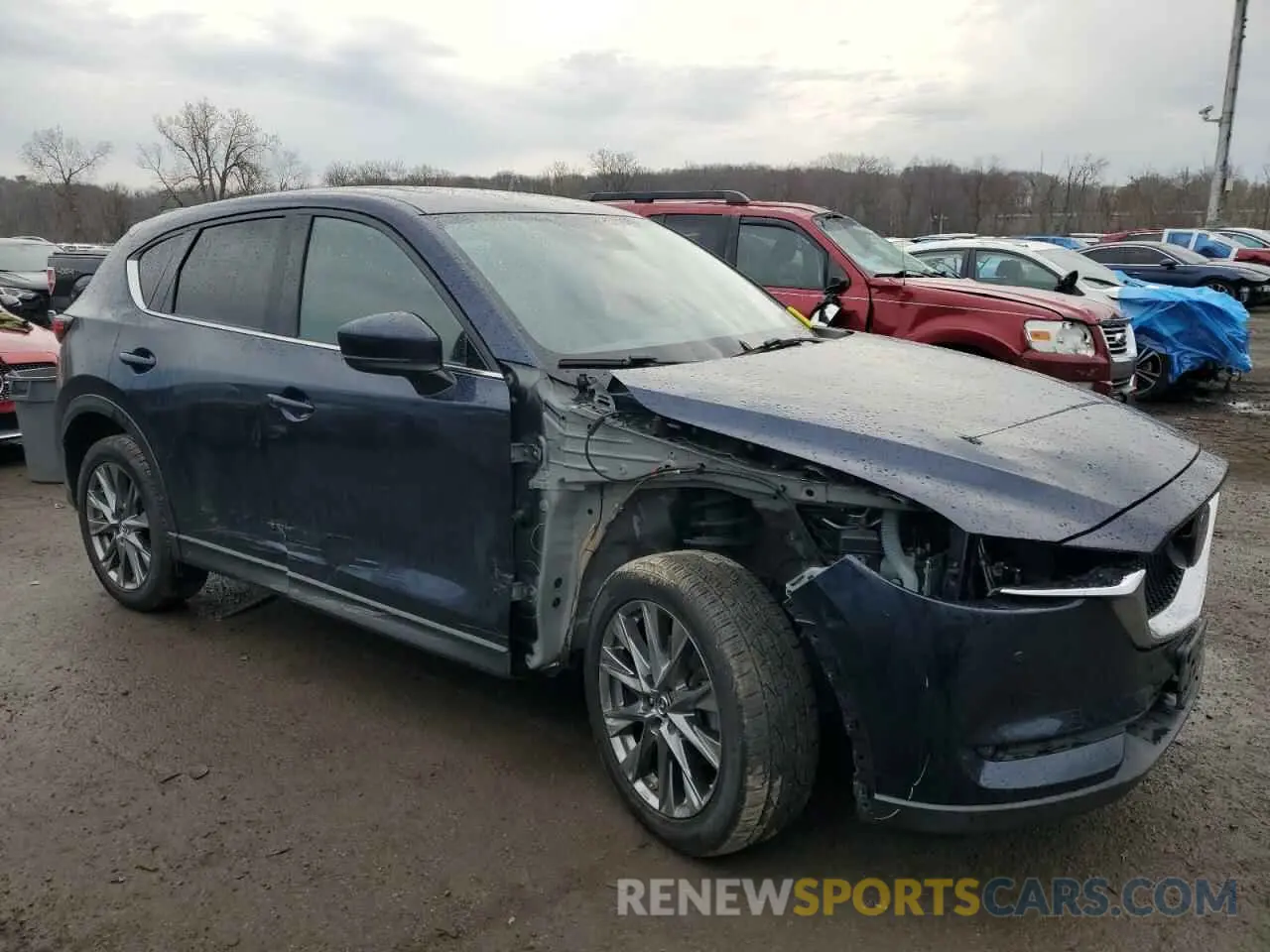 4 Фотография поврежденного автомобиля JM3KFBEY3K0606436 MAZDA CX-5 2019