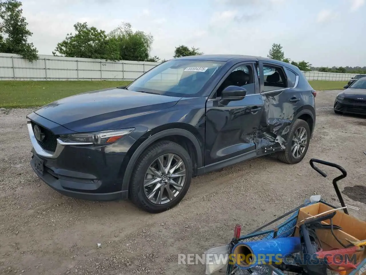 1 Photograph of a damaged car JM3KFBEY5K0589932 MAZDA CX-5 2019