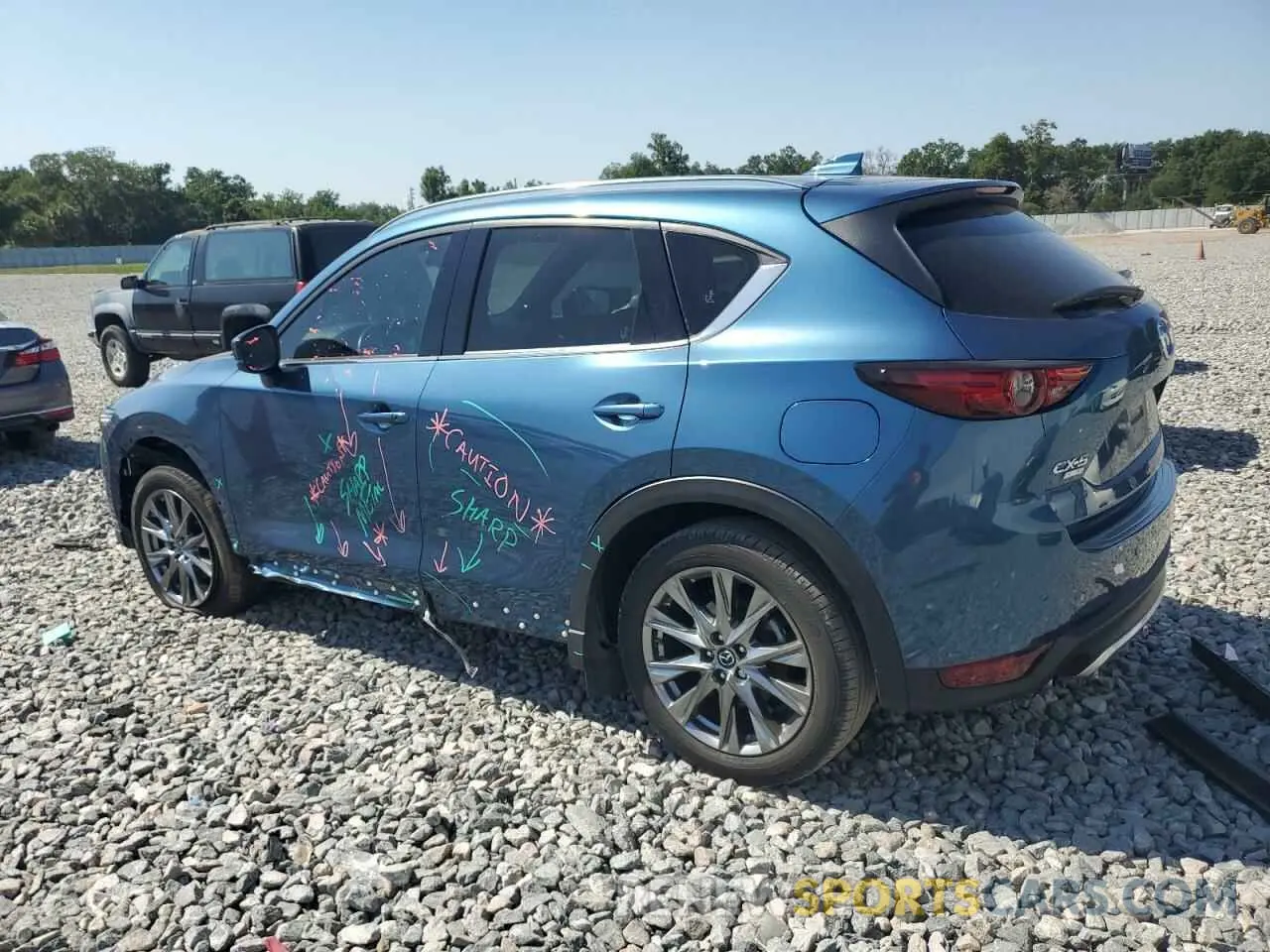 2 Photograph of a damaged car JM3KFBEY7K0695136 MAZDA CX-5 2019