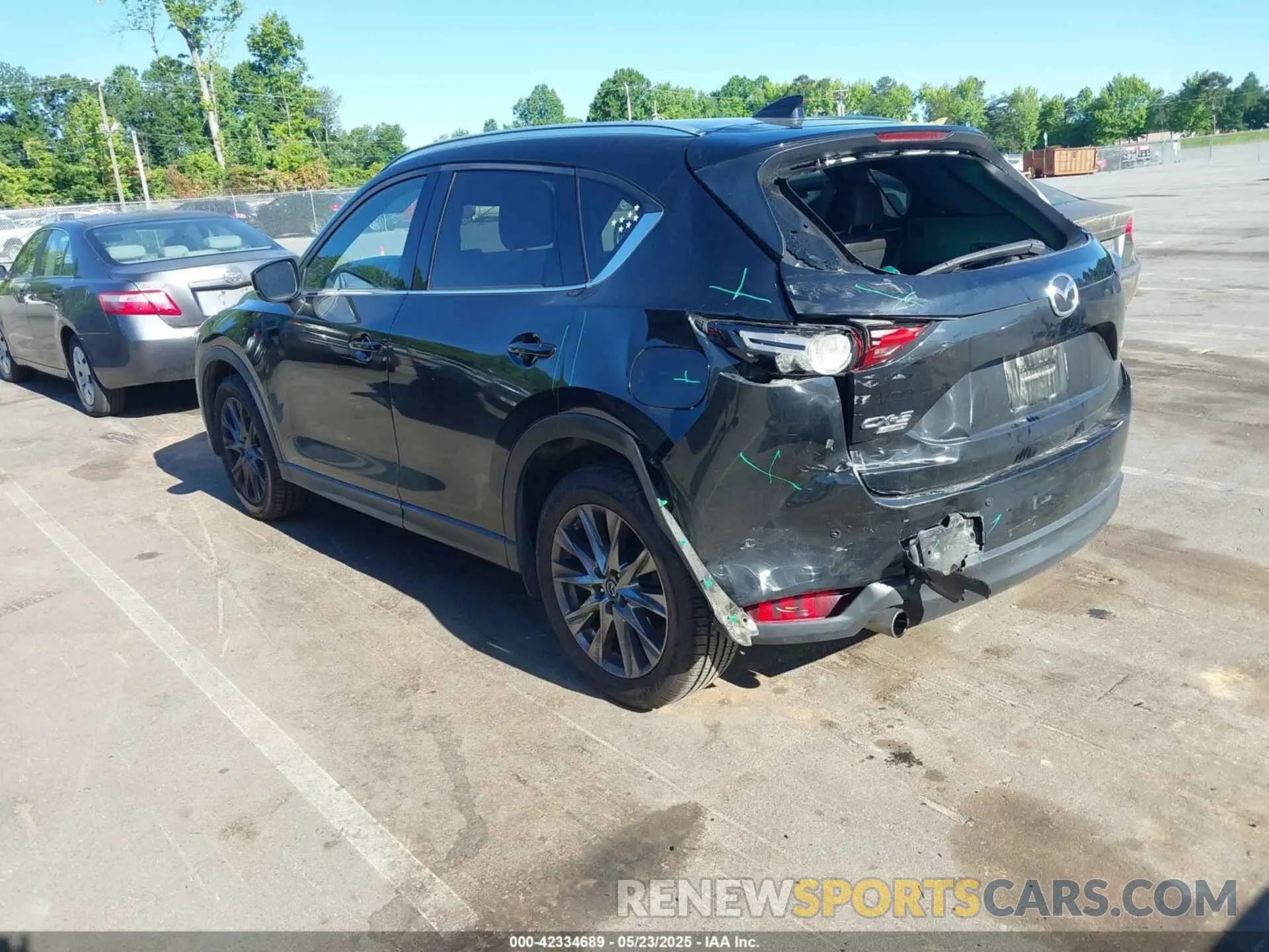 3 Фотография поврежденного автомобиля JM3KFBEY9K0638260 MAZDA CX-5 2019