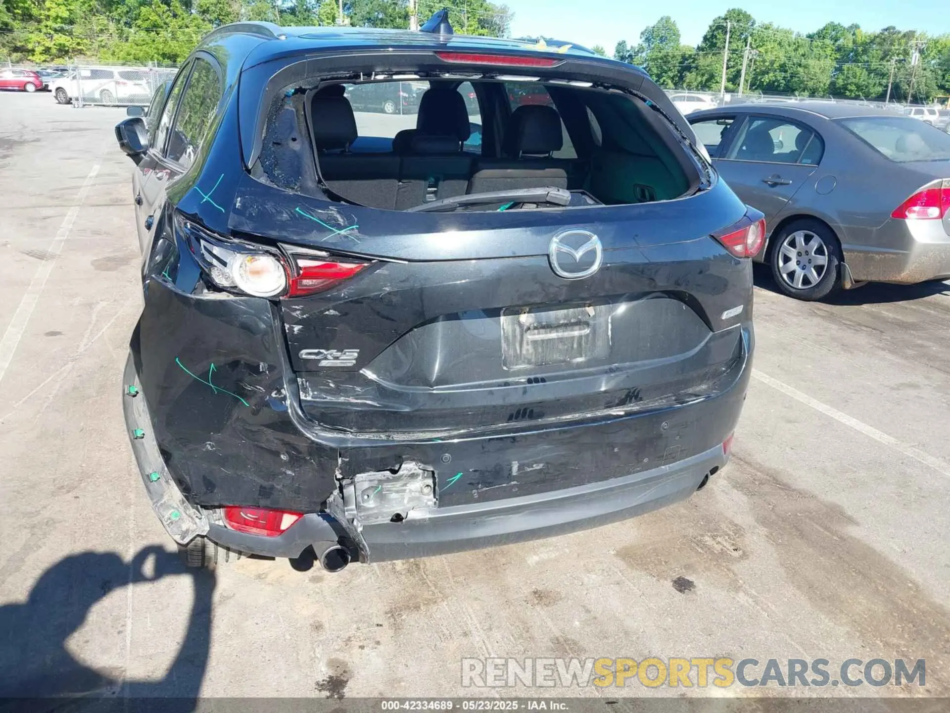 6 Фотография поврежденного автомобиля JM3KFBEY9K0638260 MAZDA CX-5 2019