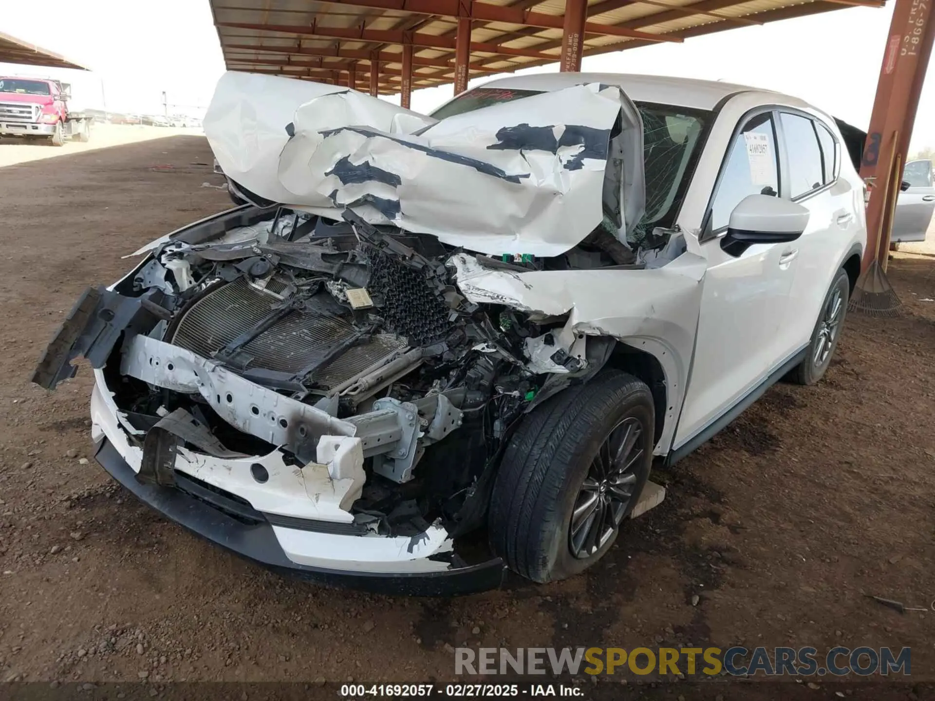 2 Фотография поврежденного автомобиля JM3KFABM5L0784796 MAZDA CX-5 2020