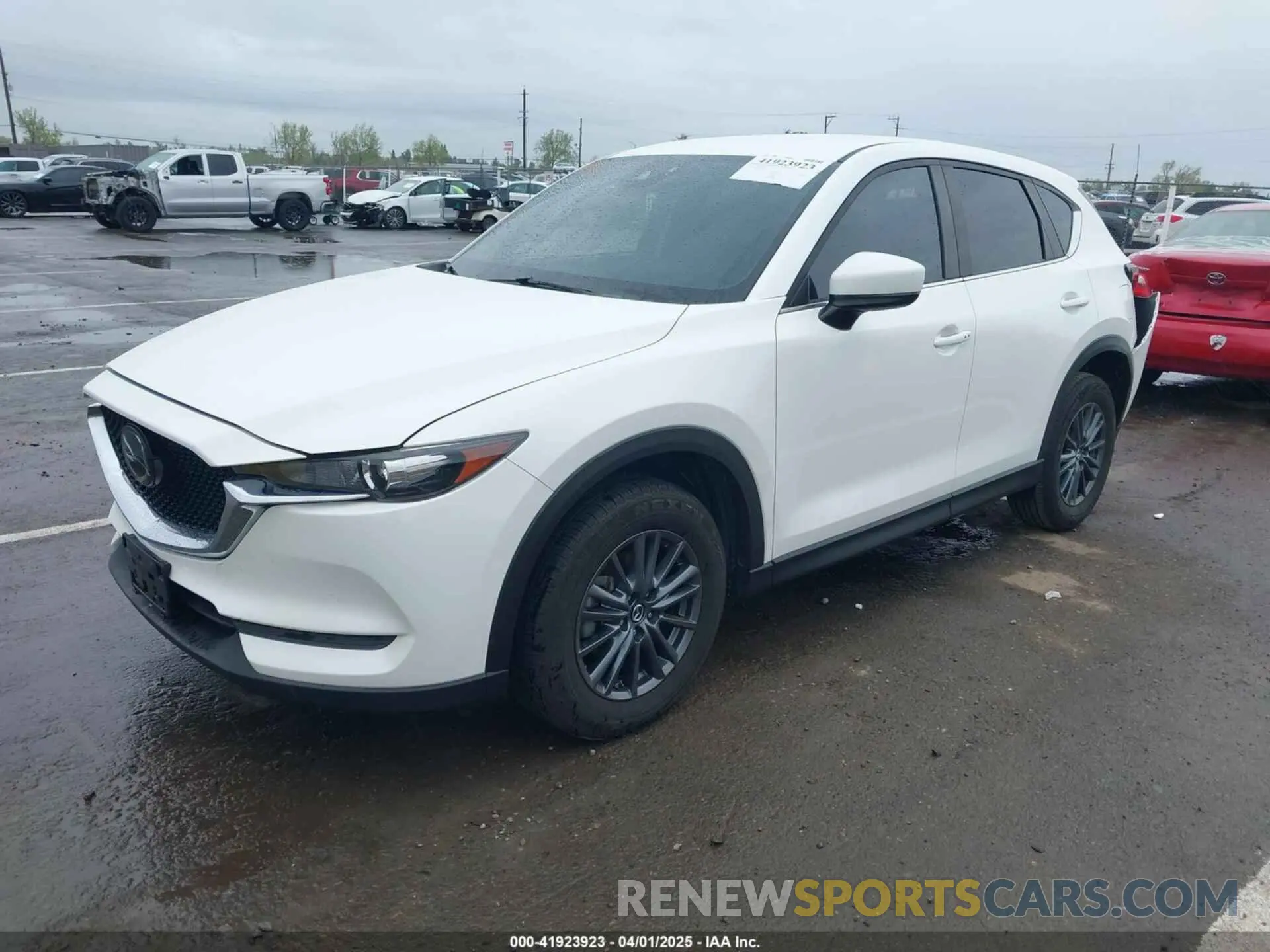 2 Photograph of a damaged car JM3KFACM0L0738615 MAZDA CX-5 2020
