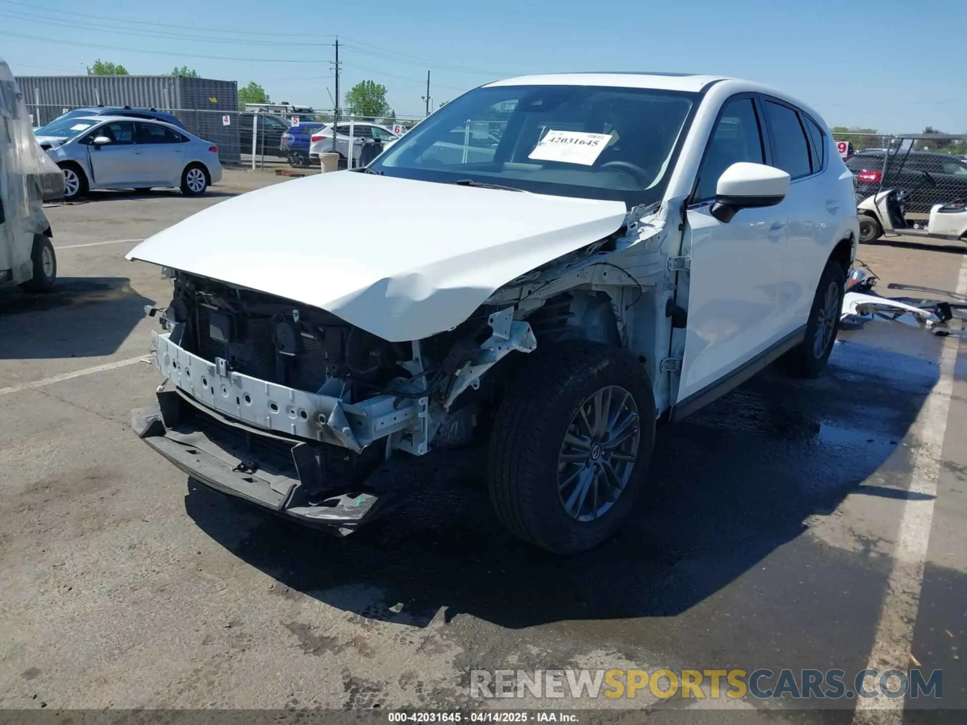 2 Фотография поврежденного автомобиля JM3KFACM0L0807822 MAZDA CX-5 2020