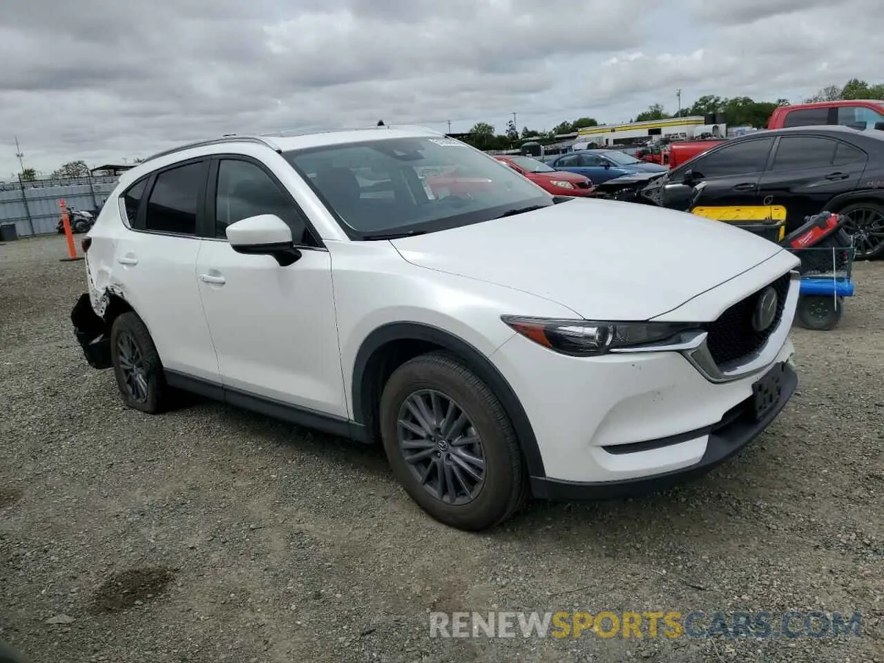 4 Photograph of a damaged car JM3KFACM0L0857278 MAZDA CX-5 2020