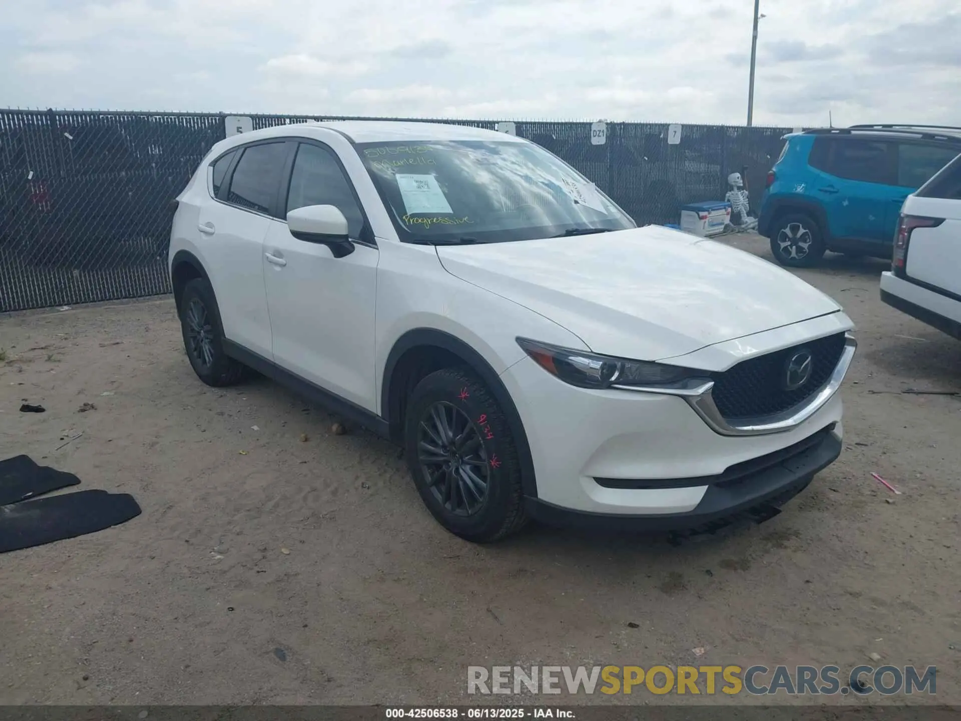 1 Photograph of a damaged car JM3KFACM1L0783417 MAZDA CX-5 2020