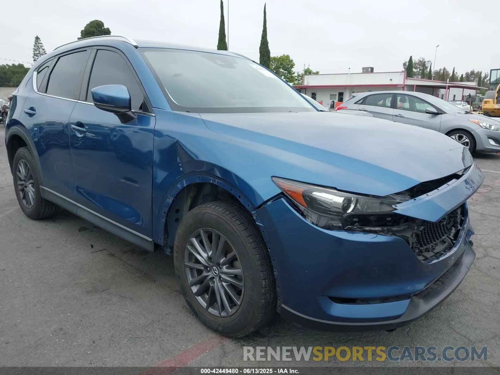 1 Фотография поврежденного автомобиля JM3KFACM1L0858522 MAZDA CX-5 2020