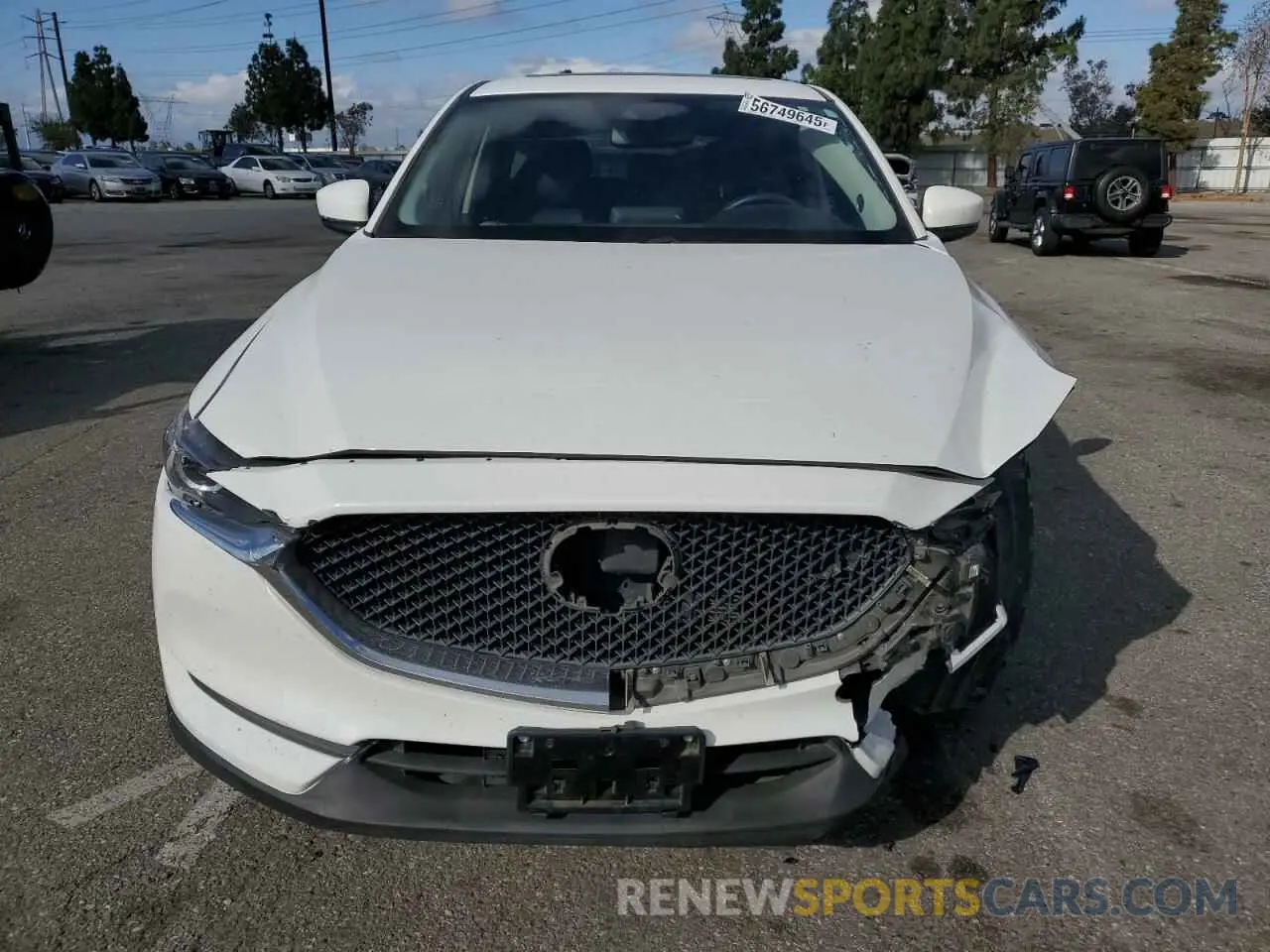 5 Photograph of a damaged car JM3KFACM1L0867172 MAZDA CX-5 2020