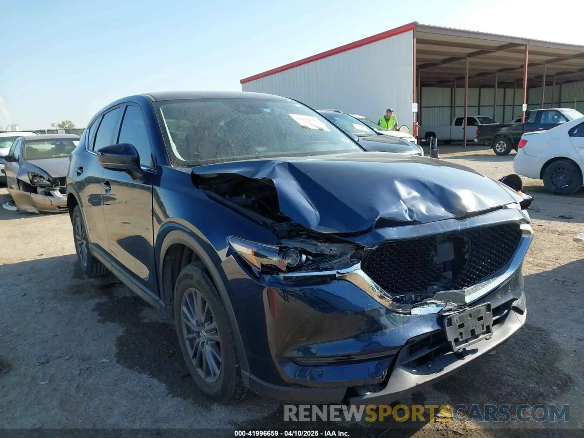 1 Photograph of a damaged car JM3KFACM2L0746327 MAZDA CX-5 2020