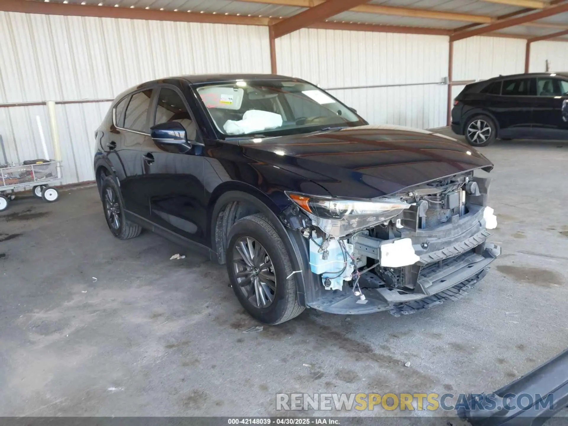 1 Photograph of a damaged car JM3KFACM2L0802461 MAZDA CX-5 2020