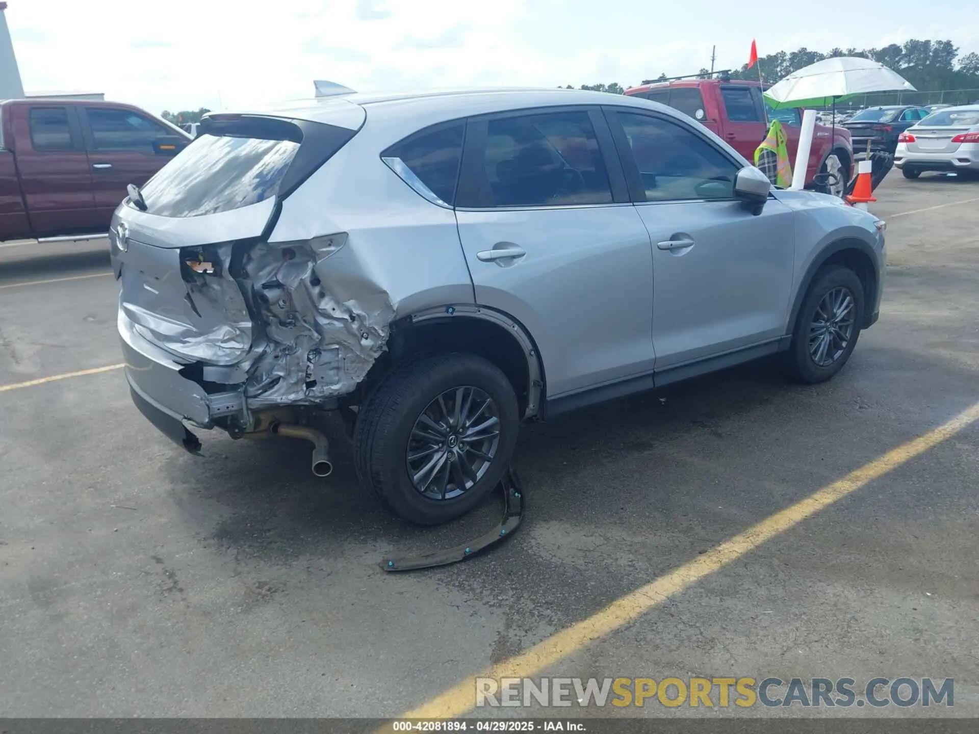 4 Фотография поврежденного автомобиля JM3KFACM2L1782061 MAZDA CX-5 2020