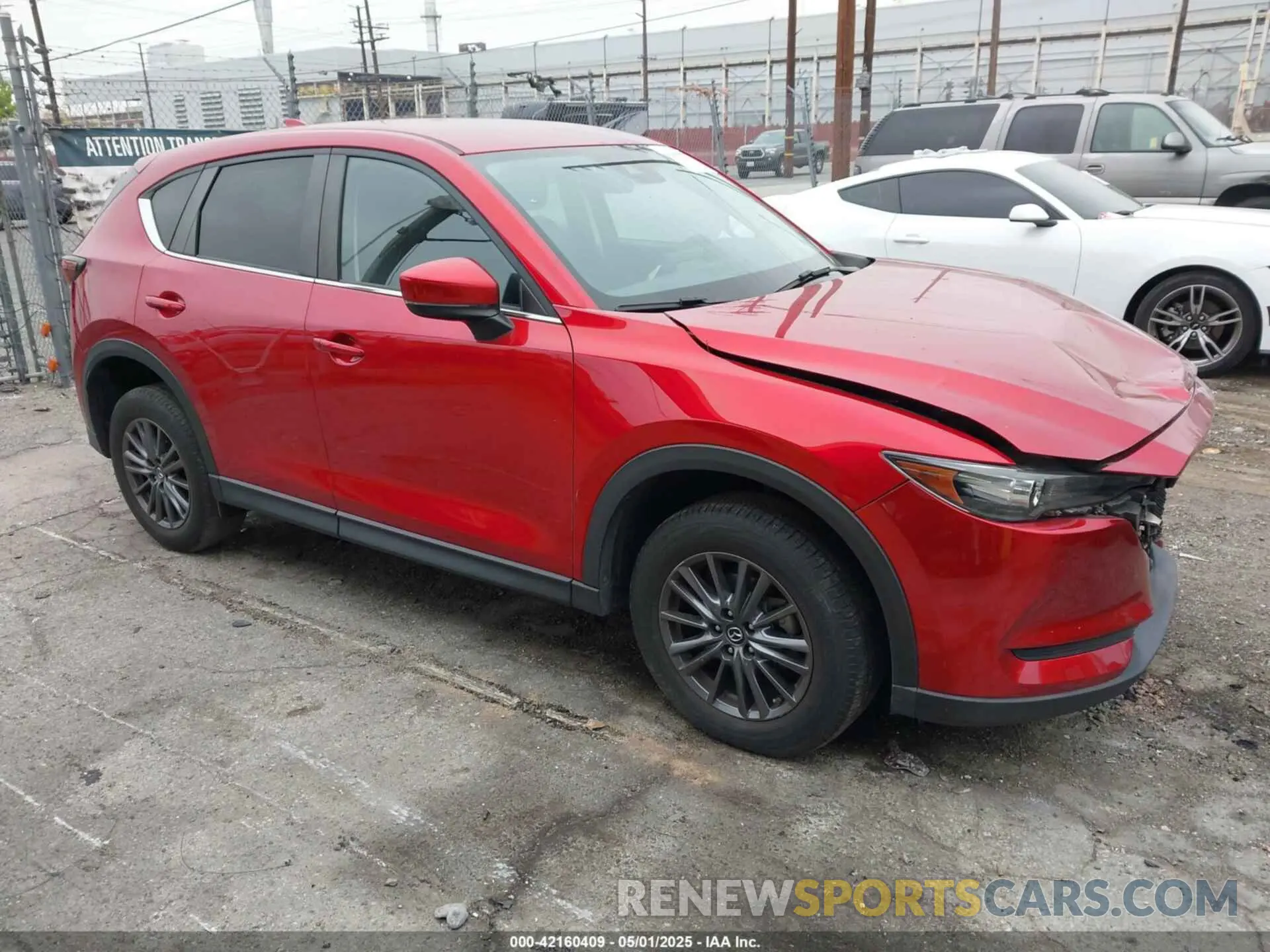 1 Фотография поврежденного автомобиля JM3KFACM3L0813131 MAZDA CX-5 2020
