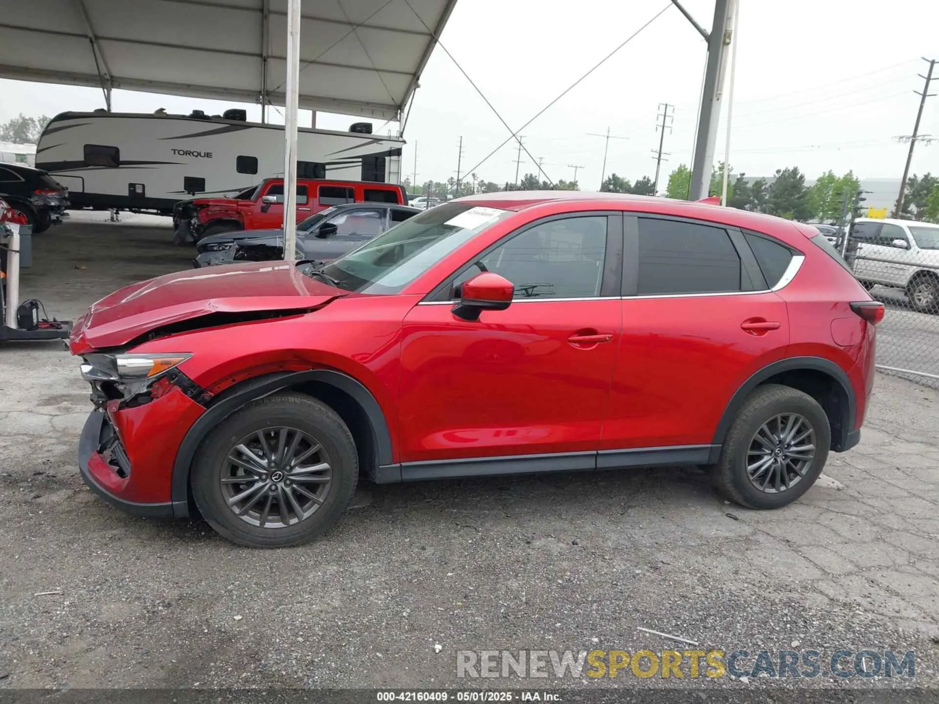 14 Фотография поврежденного автомобиля JM3KFACM3L0813131 MAZDA CX-5 2020