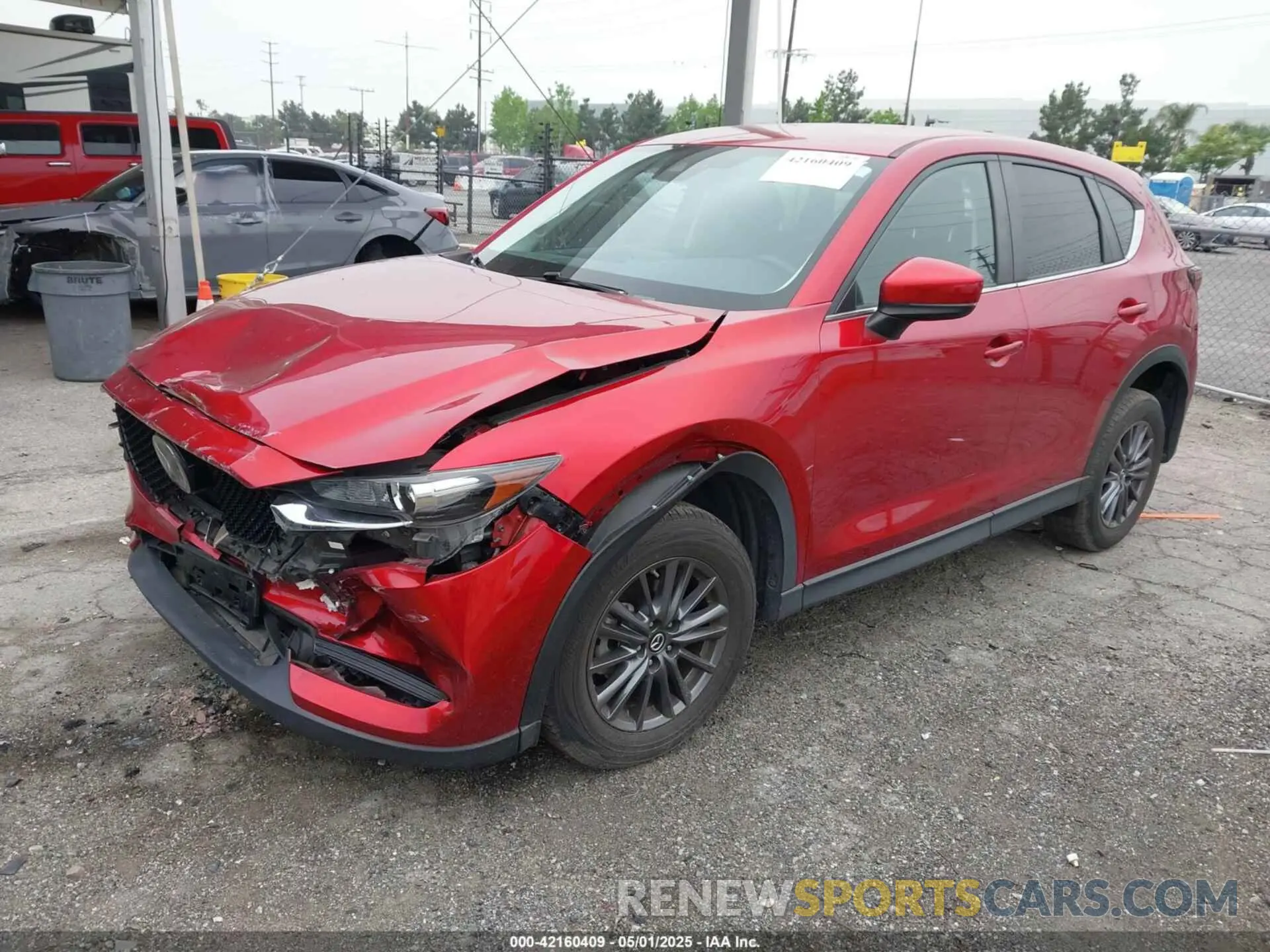 2 Фотография поврежденного автомобиля JM3KFACM3L0813131 MAZDA CX-5 2020
