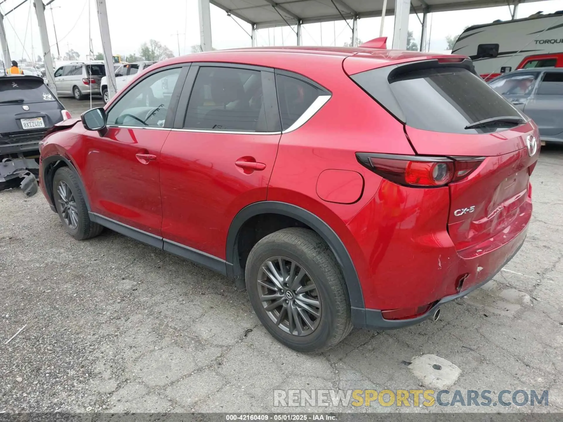 3 Фотография поврежденного автомобиля JM3KFACM3L0813131 MAZDA CX-5 2020