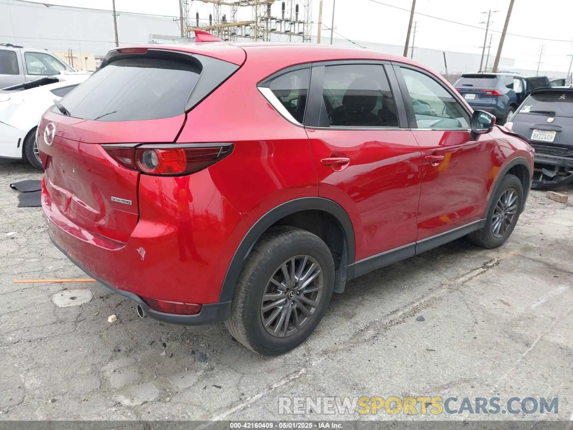 4 Фотография поврежденного автомобиля JM3KFACM3L0813131 MAZDA CX-5 2020