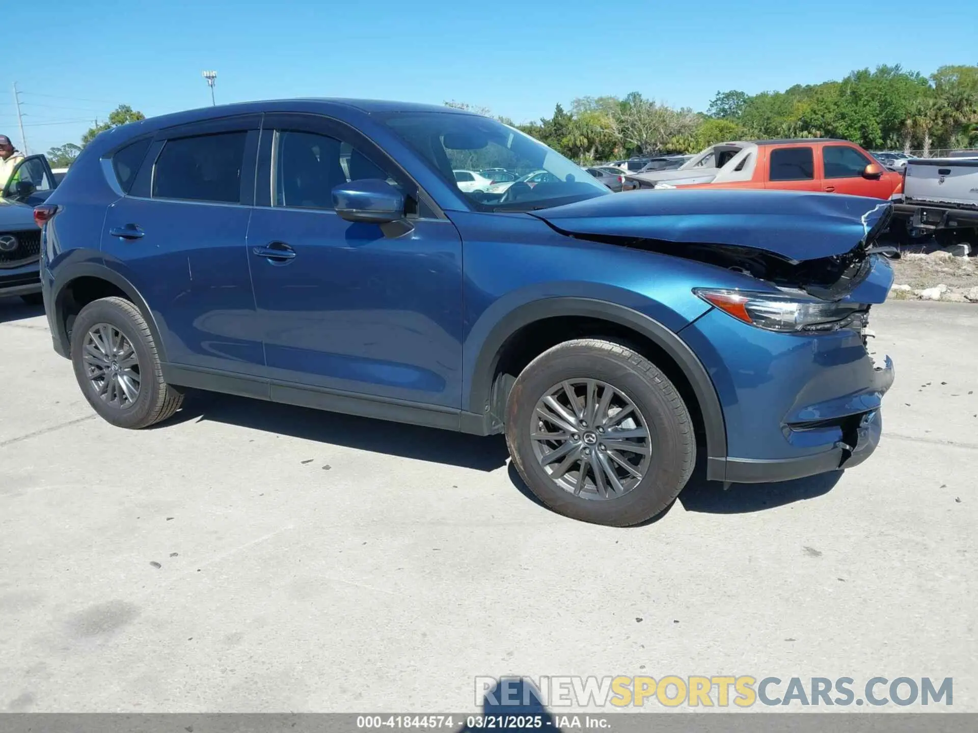 1 Photograph of a damaged car JM3KFACM4L1800303 MAZDA CX-5 2020