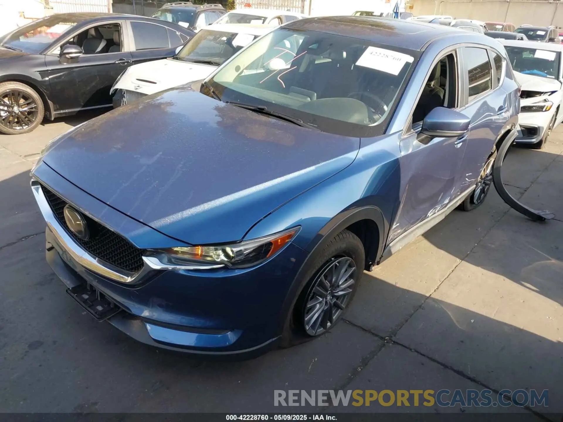 2 Photograph of a damaged car JM3KFACM4L1833432 MAZDA CX-5 2020