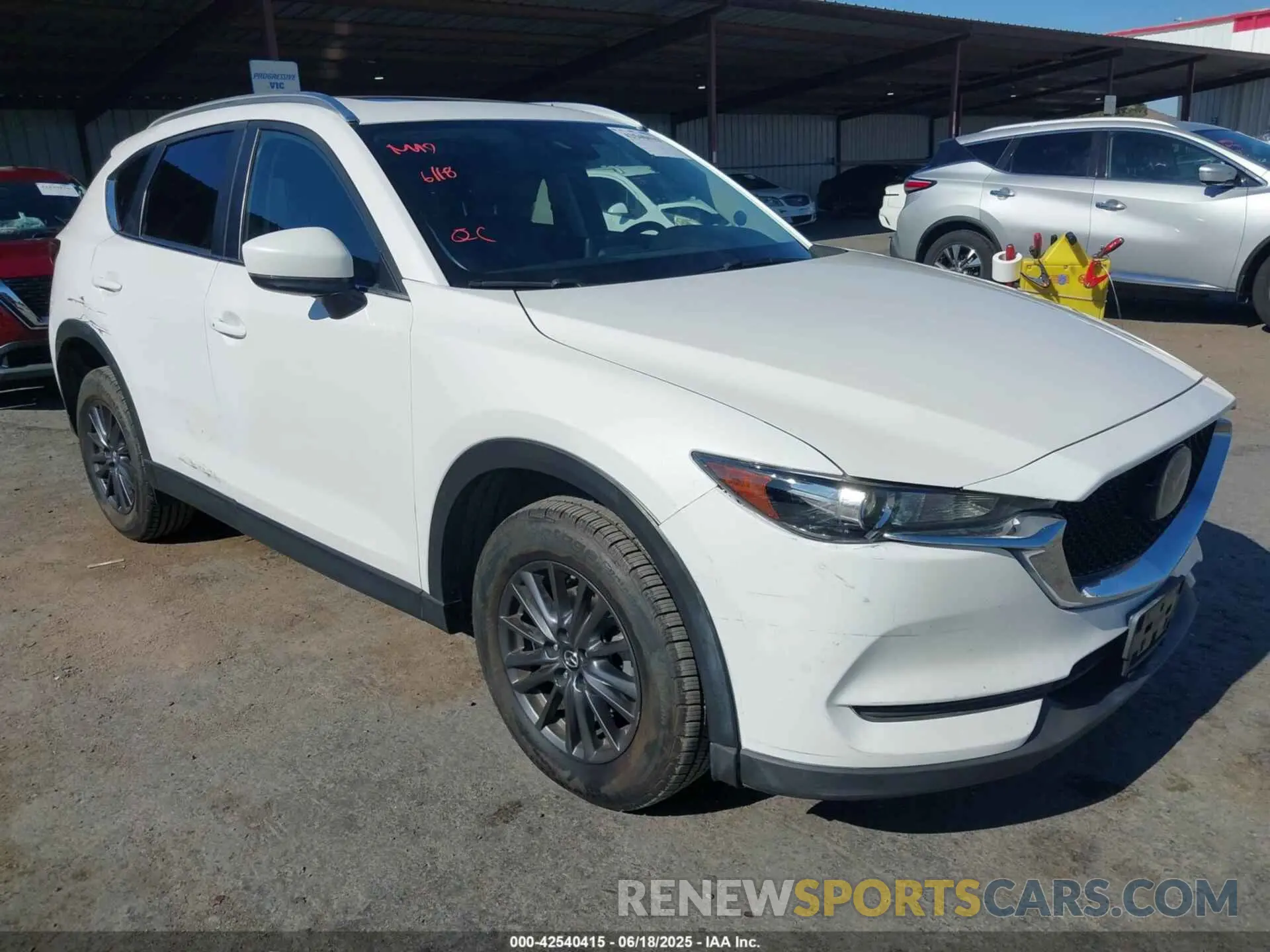 1 Фотография поврежденного автомобиля JM3KFACM6L1832721 MAZDA CX-5 2020