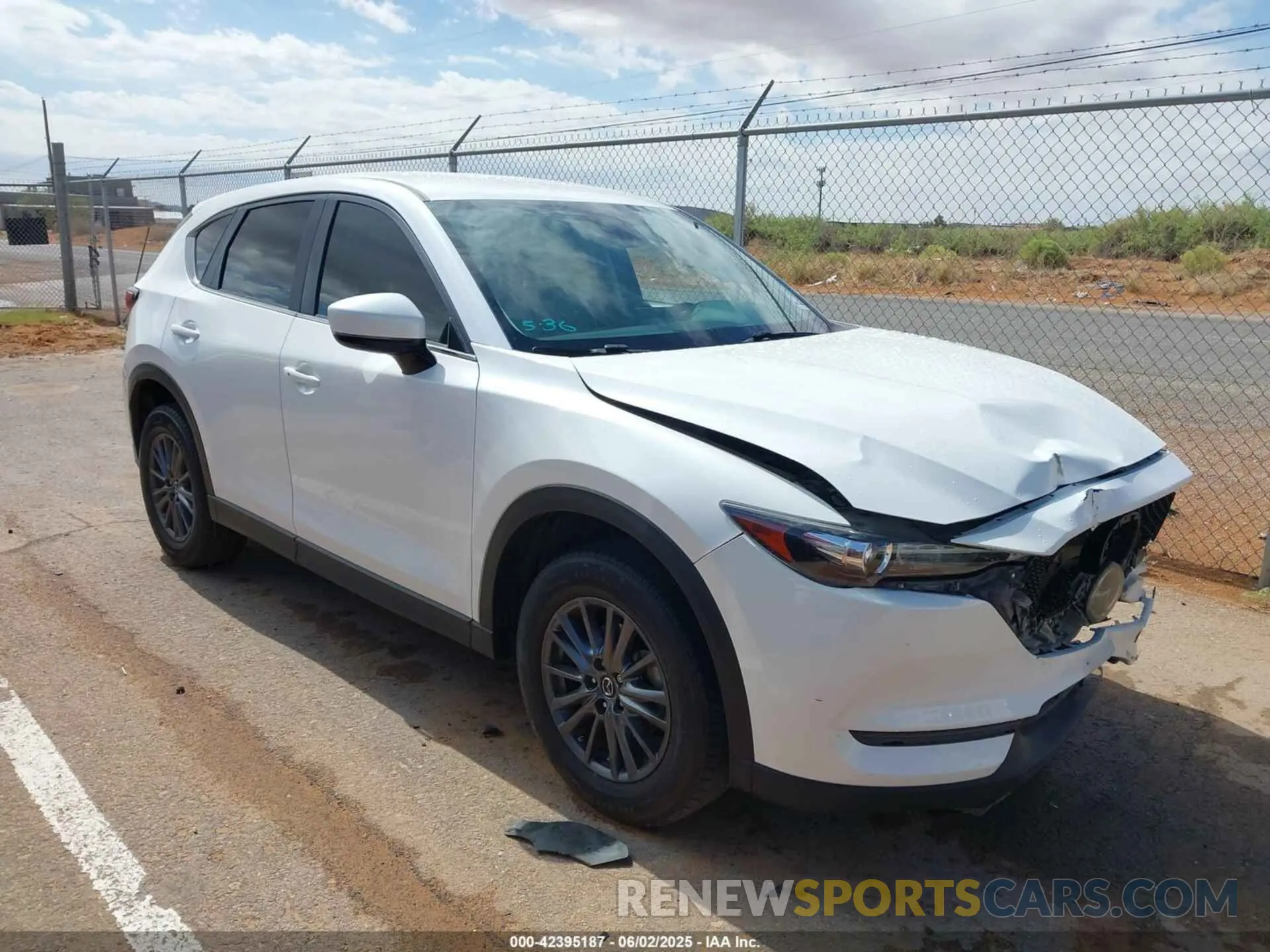 1 Фотография поврежденного автомобиля JM3KFACM7L0741303 MAZDA CX-5 2020