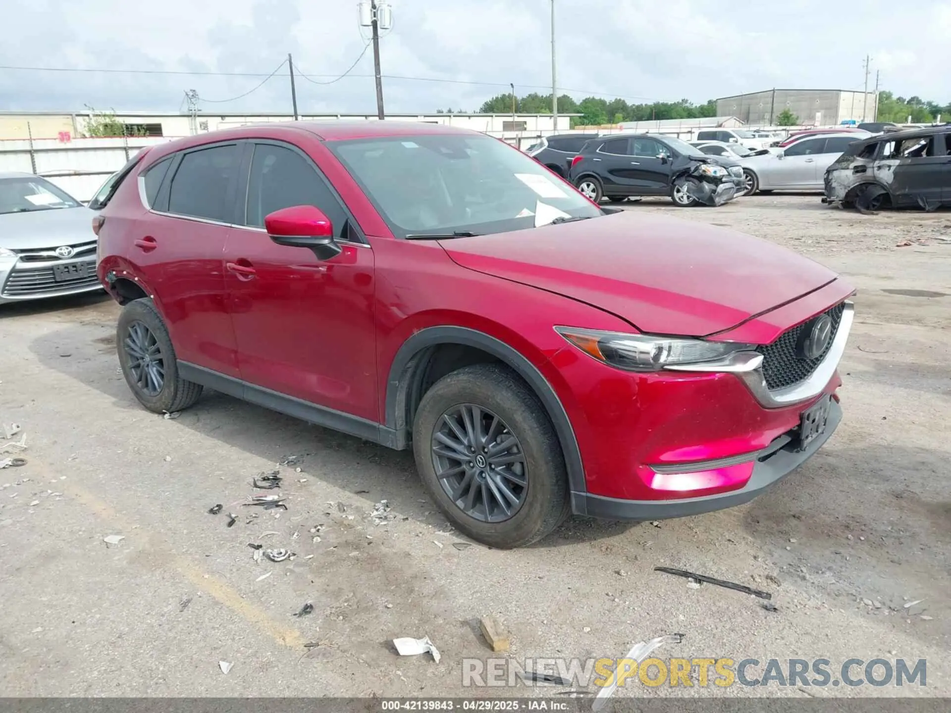 1 Фотография поврежденного автомобиля JM3KFACM7L0783227 MAZDA CX-5 2020