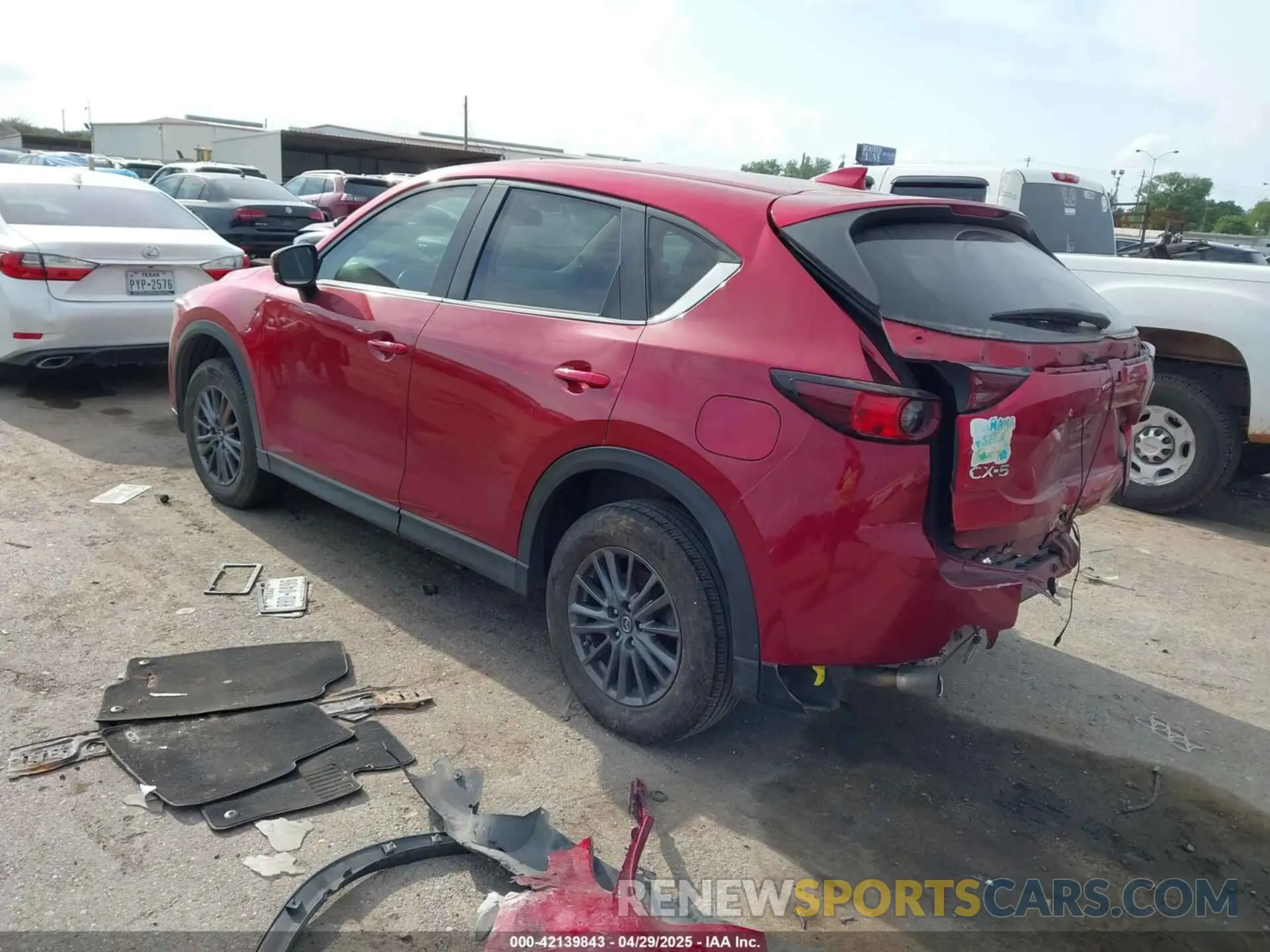 3 Фотография поврежденного автомобиля JM3KFACM7L0783227 MAZDA CX-5 2020