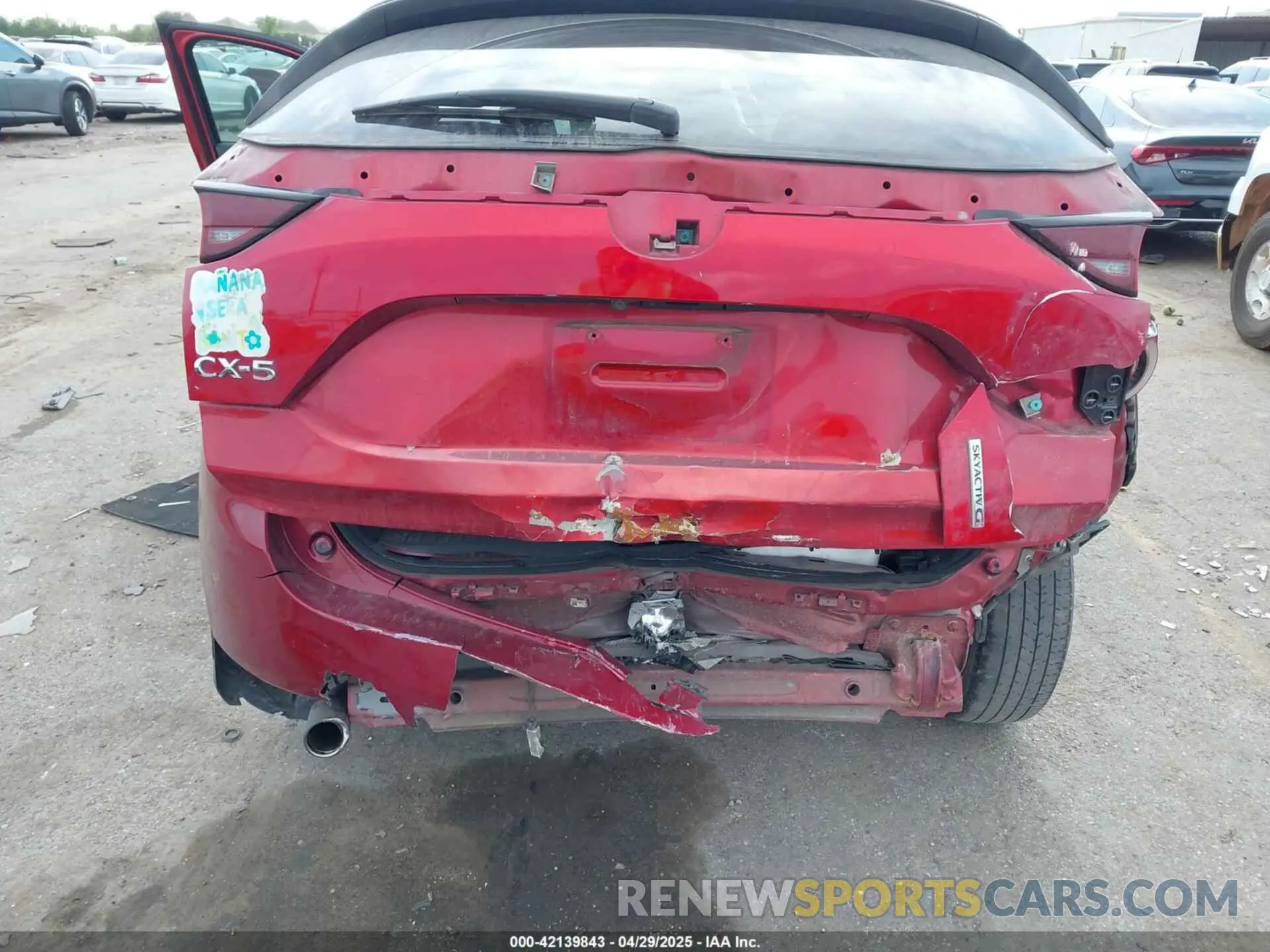 6 Фотография поврежденного автомобиля JM3KFACM7L0783227 MAZDA CX-5 2020