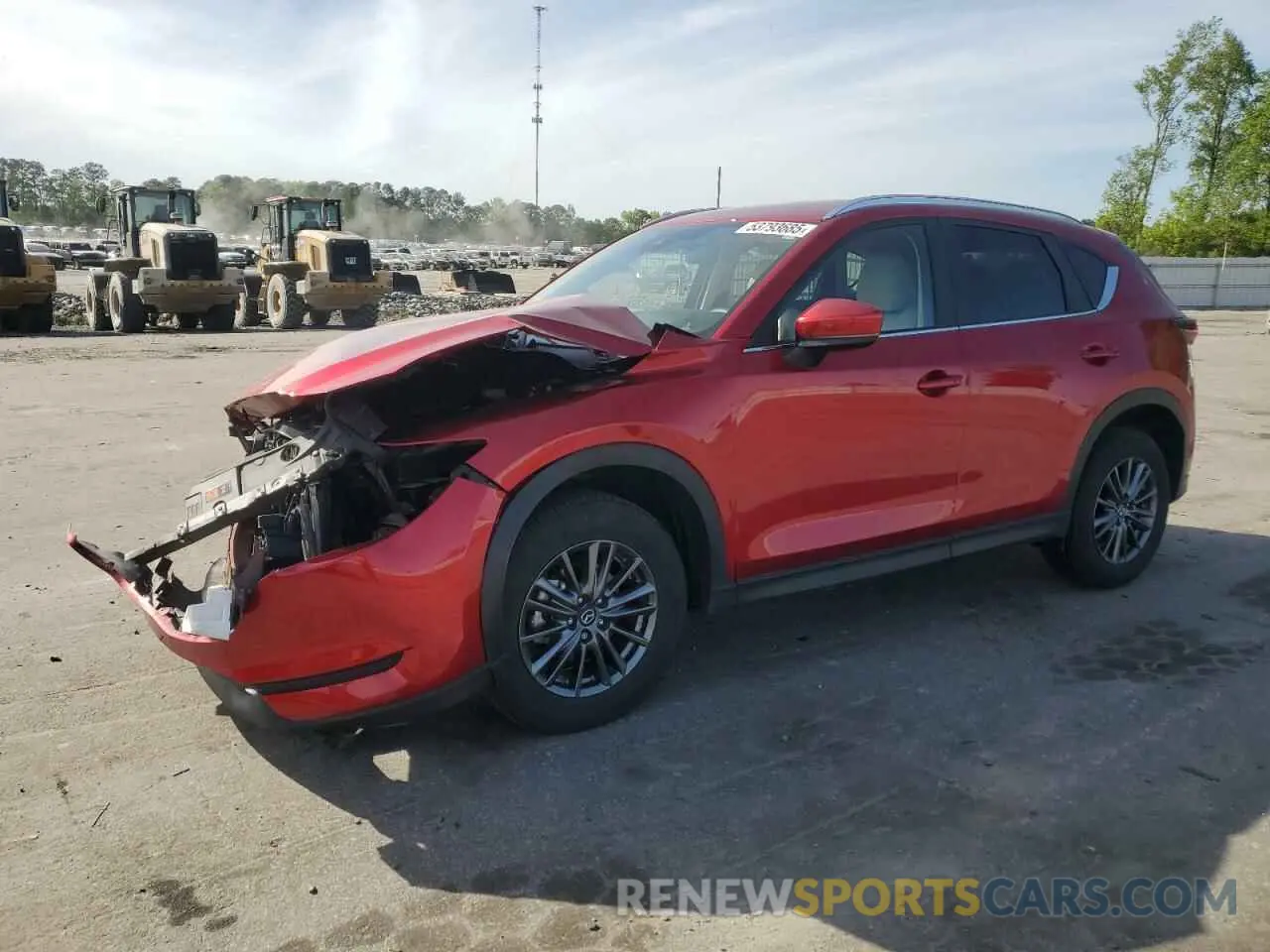 1 Фотография поврежденного автомобиля JM3KFACM7L0850960 MAZDA CX-5 2020
