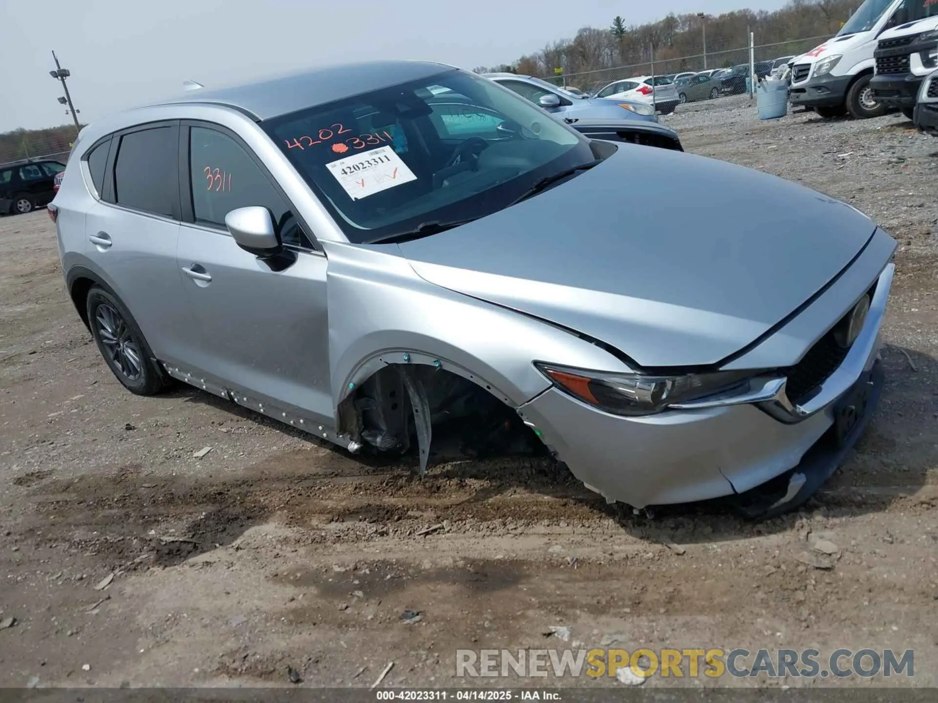 1 Фотография поврежденного автомобиля JM3KFACM9L0785464 MAZDA CX-5 2020
