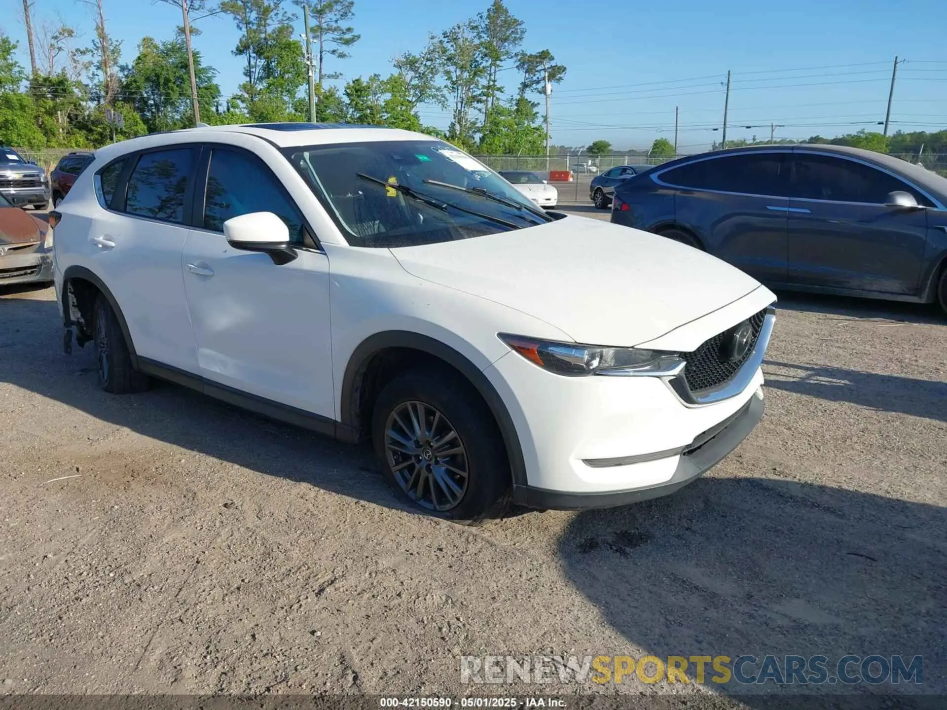 1 Фотография поврежденного автомобиля JM3KFACMXL0731610 MAZDA CX-5 2020