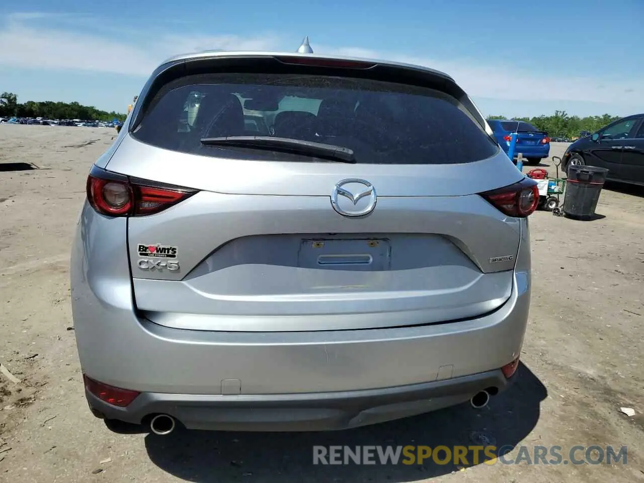 6 Photograph of a damaged car JM3KFADM0L0727967 MAZDA CX-5 2020