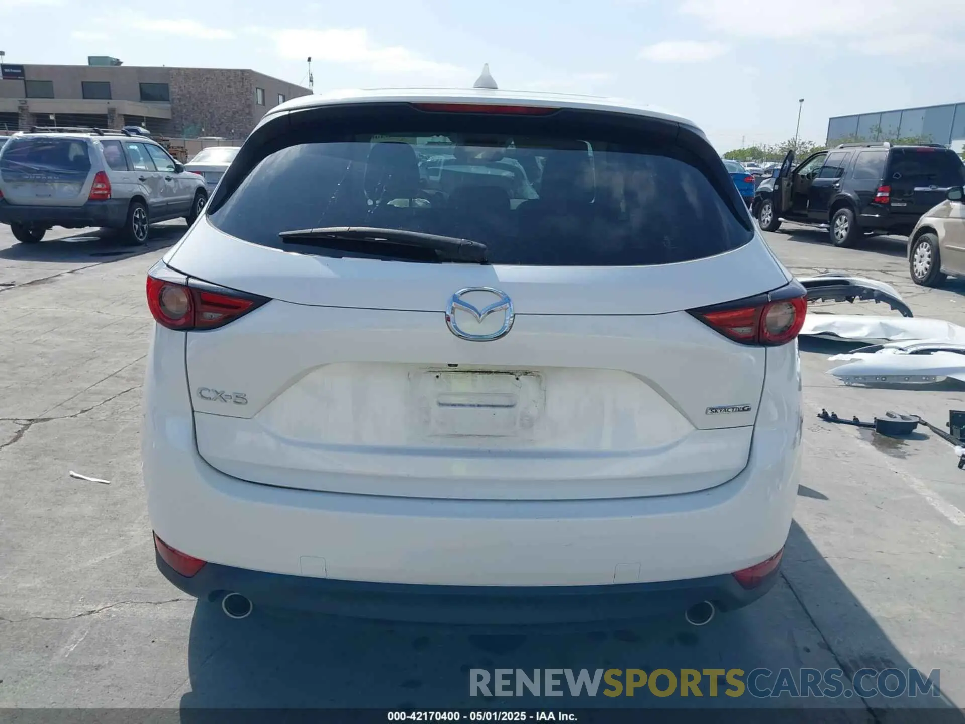 17 Фотография поврежденного автомобиля JM3KFADM0L0859059 MAZDA CX-5 2020