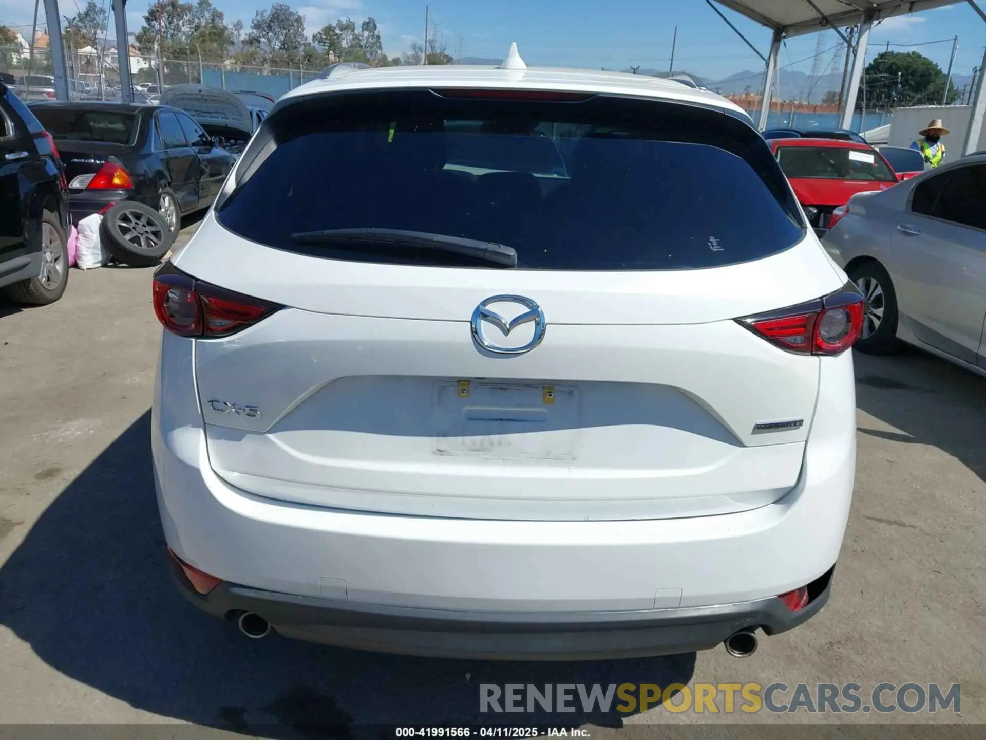 16 Фотография поврежденного автомобиля JM3KFADM0L1838495 MAZDA CX-5 2020