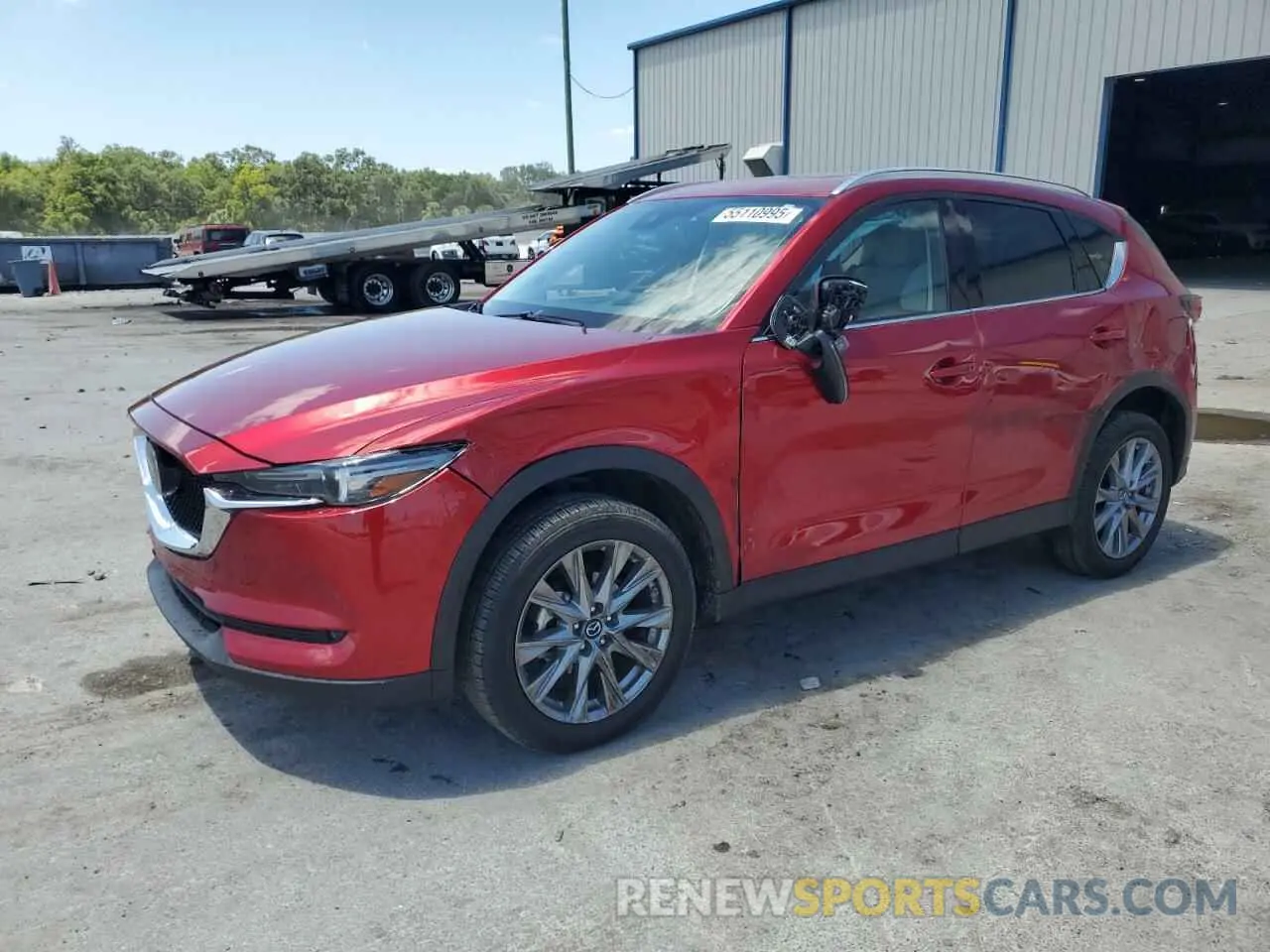 1 Фотография поврежденного автомобиля JM3KFADM1L0843422 MAZDA CX-5 2020