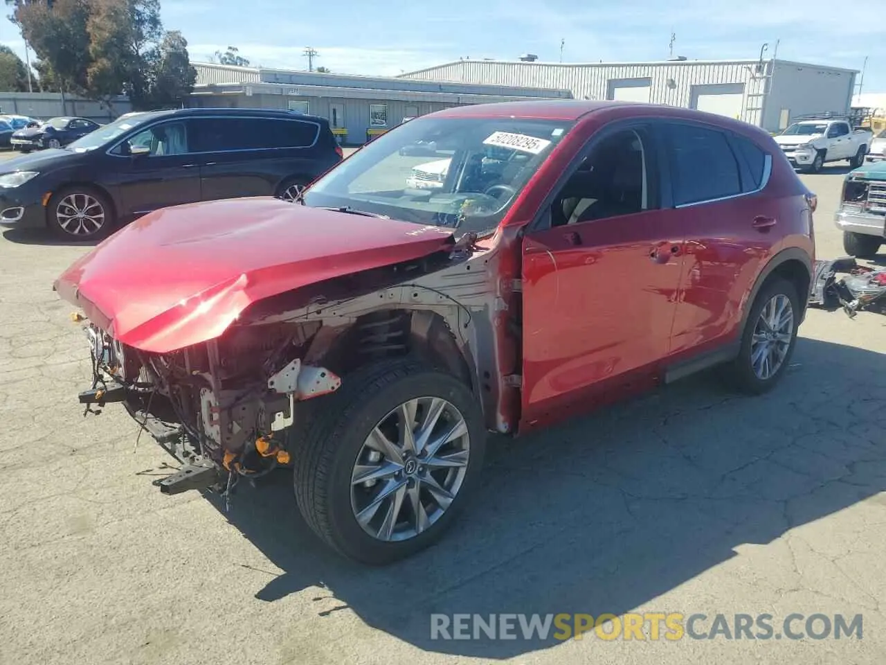 1 Photograph of a damaged car JM3KFADM2L0808324 MAZDA CX-5 2020