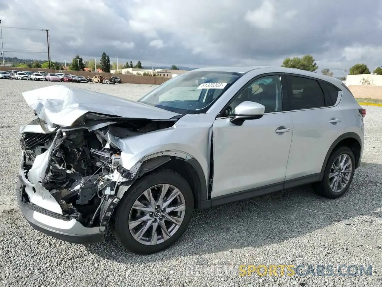 1 Photograph of a damaged car JM3KFADM5L0732193 MAZDA CX-5 2020