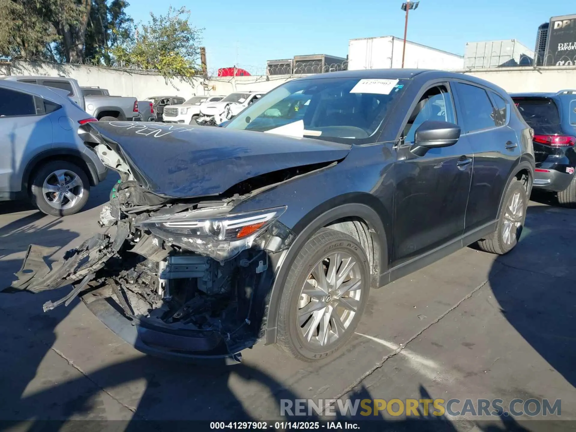 2 Photograph of a damaged car JM3KFADM7L0766278 MAZDA CX-5 2020