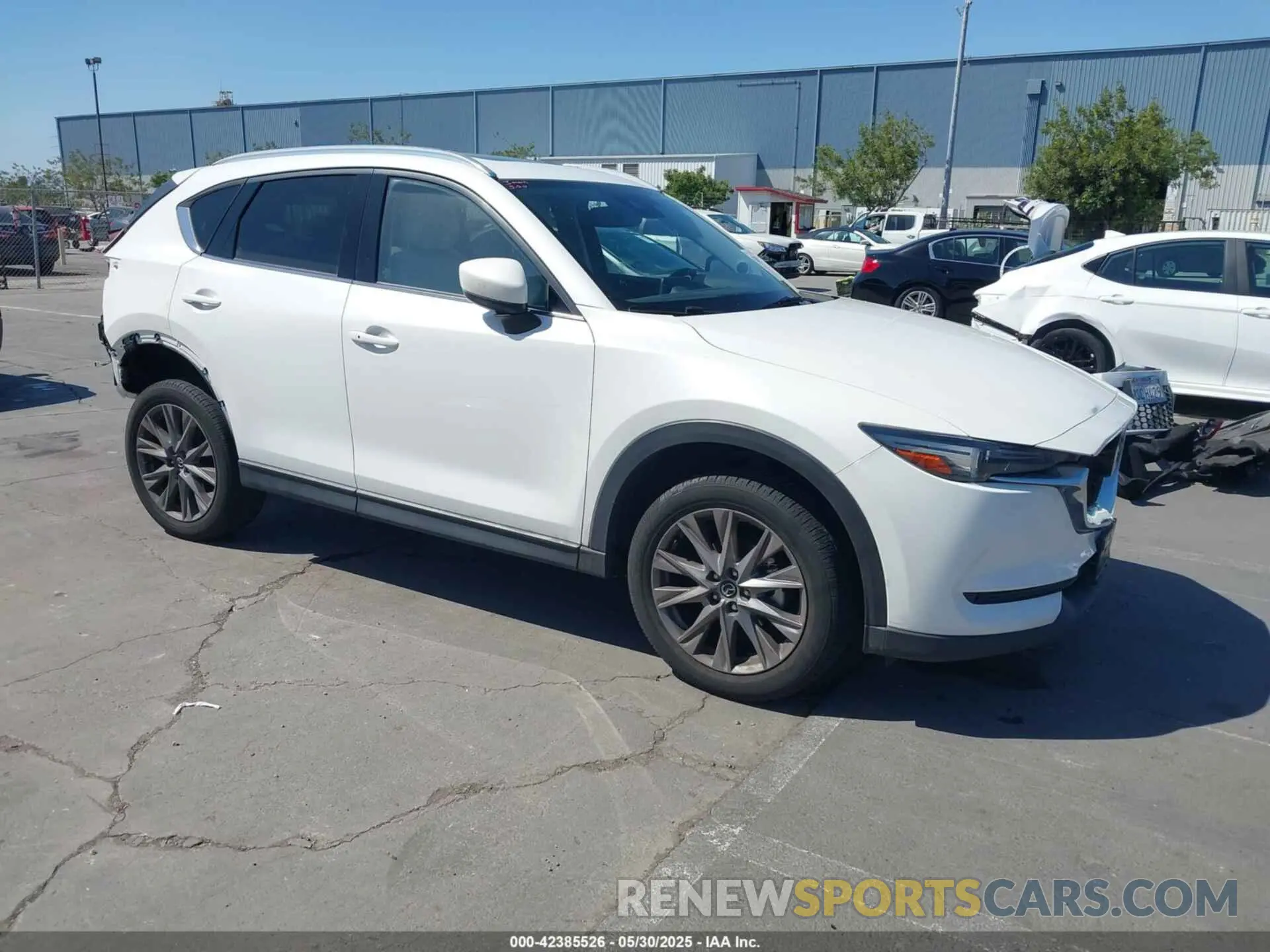 1 Photograph of a damaged car JM3KFADM8L0858368 MAZDA CX-5 2020