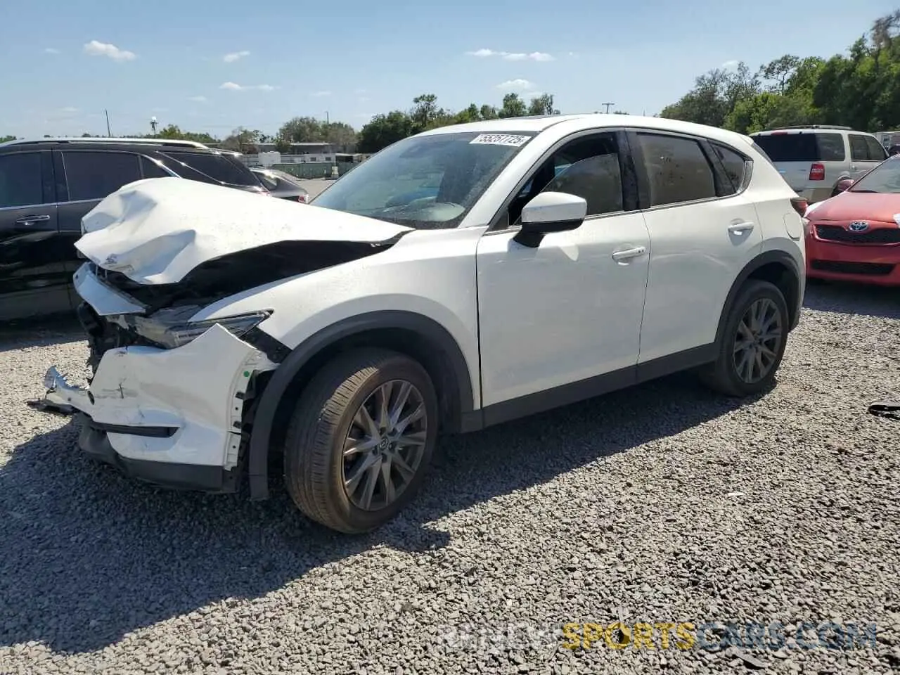 1 Photograph of a damaged car JM3KFADM9L1775476 MAZDA CX-5 2020