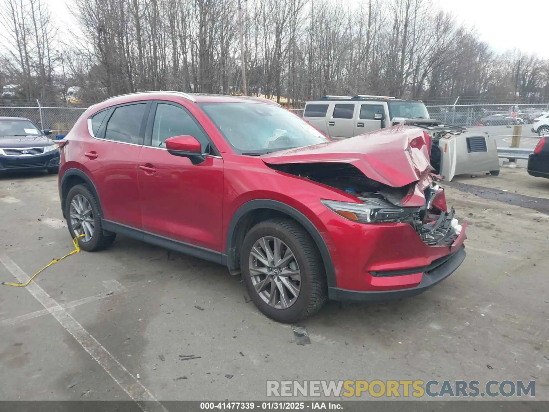 1 Фотография поврежденного автомобиля JM3KFADMXL0842026 MAZDA CX-5 2020