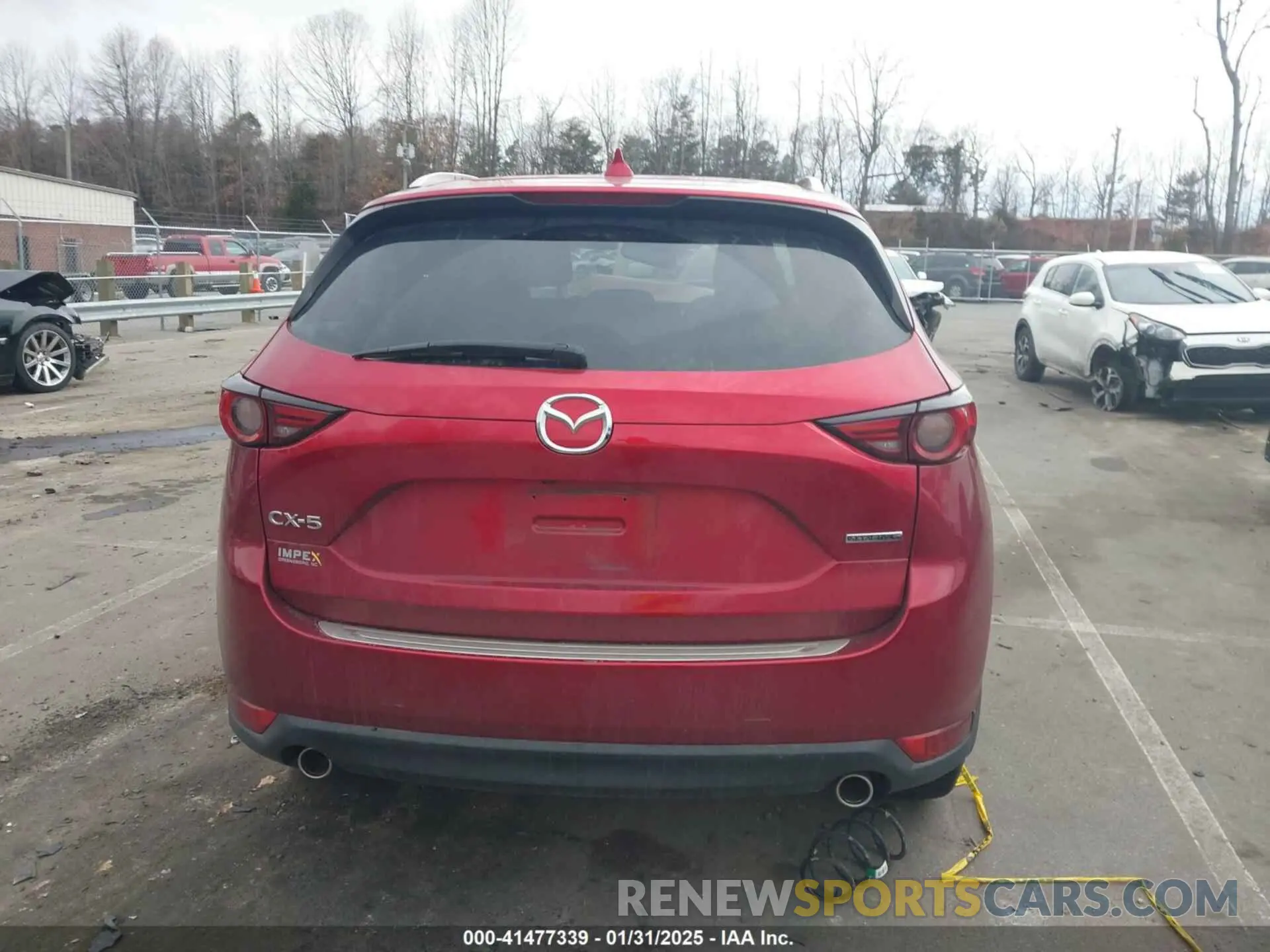 15 Фотография поврежденного автомобиля JM3KFADMXL0842026 MAZDA CX-5 2020