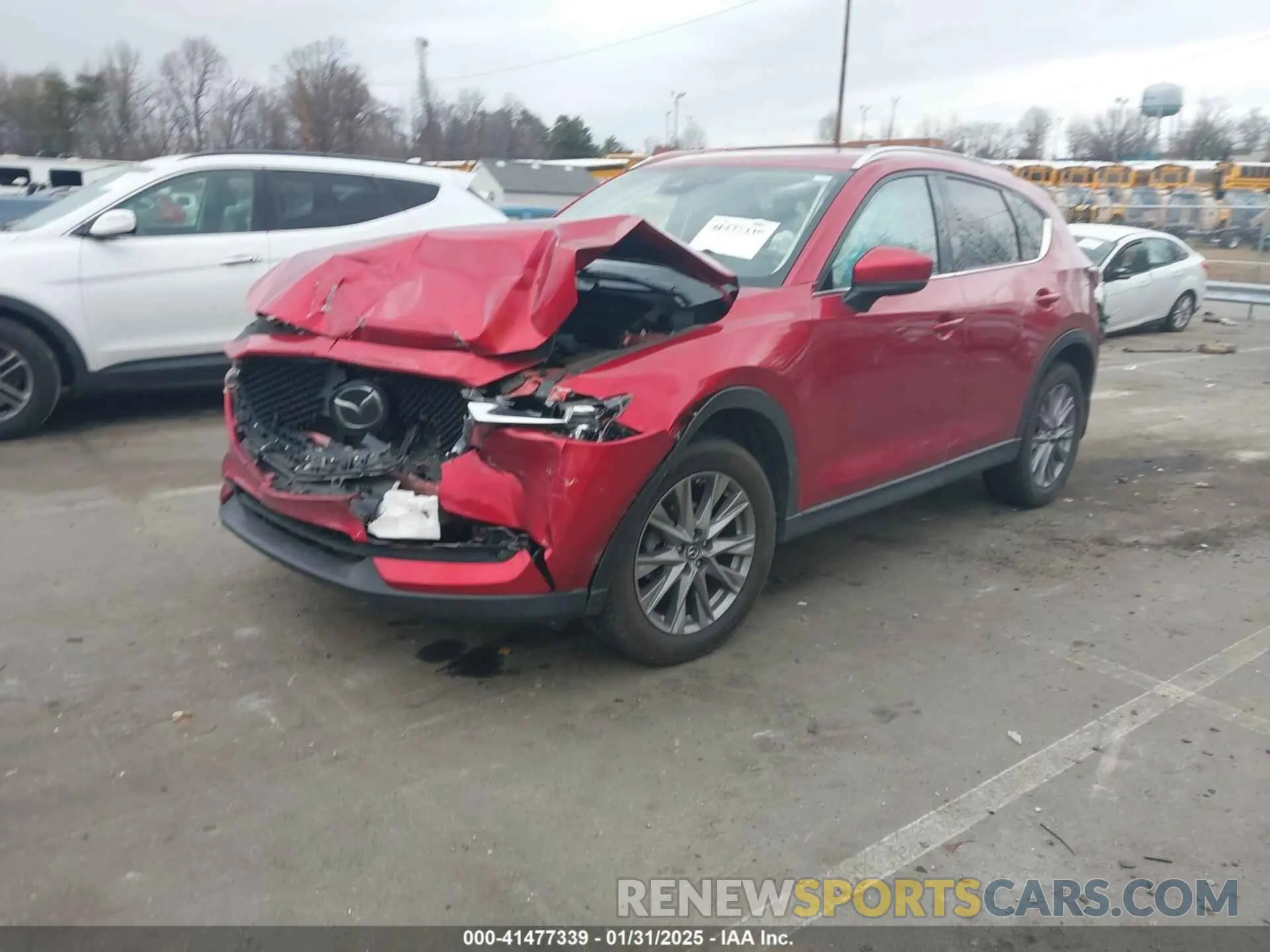 2 Фотография поврежденного автомобиля JM3KFADMXL0842026 MAZDA CX-5 2020