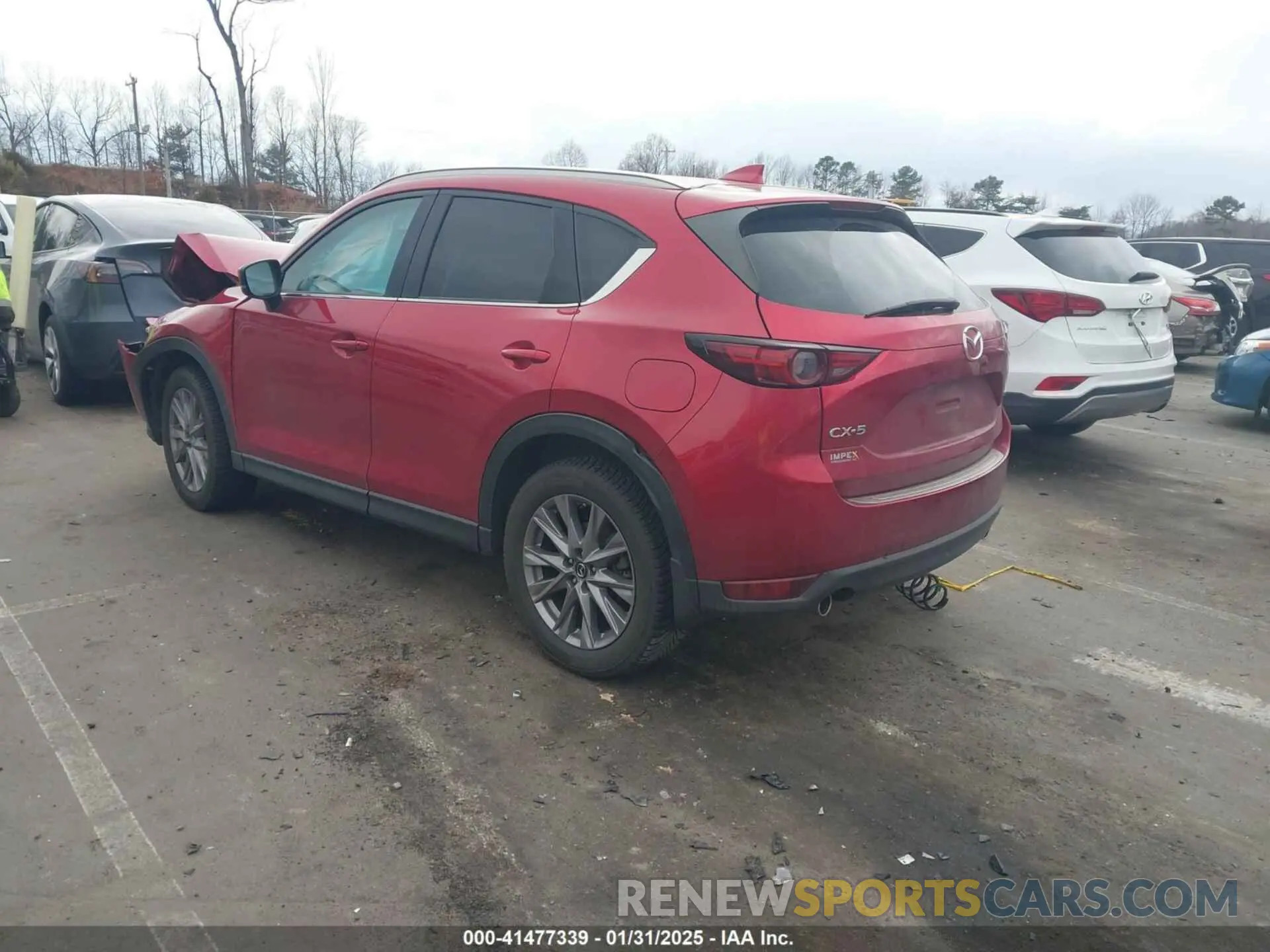 3 Фотография поврежденного автомобиля JM3KFADMXL0842026 MAZDA CX-5 2020